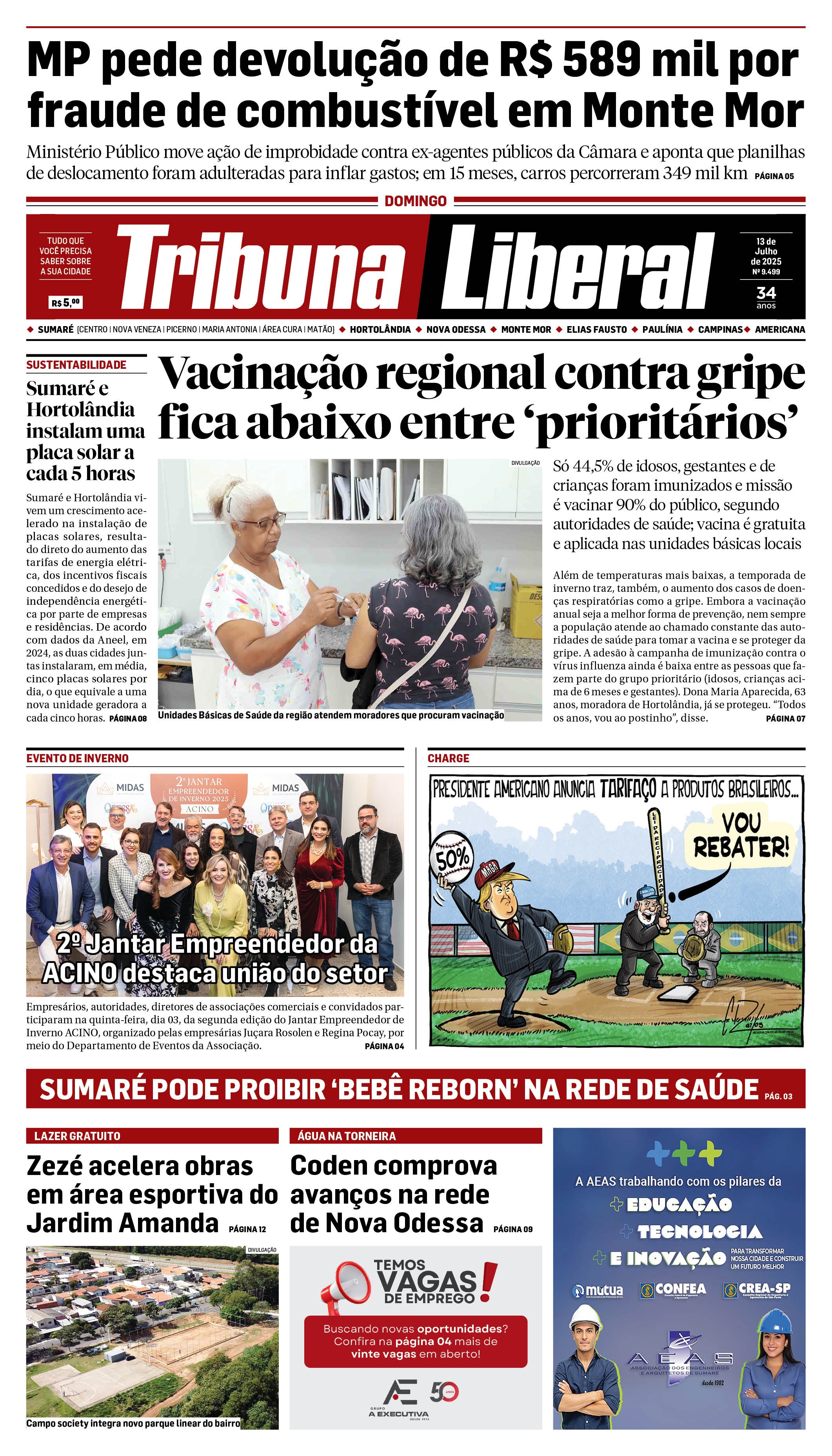 Edição de Domingo - 13-07-2025