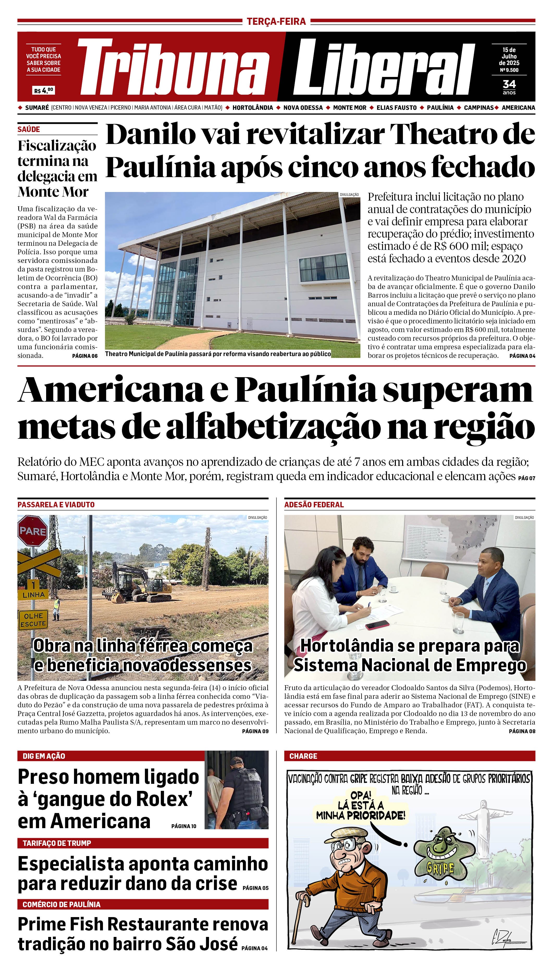 Edição de Terça-Feira - 15-07-2025