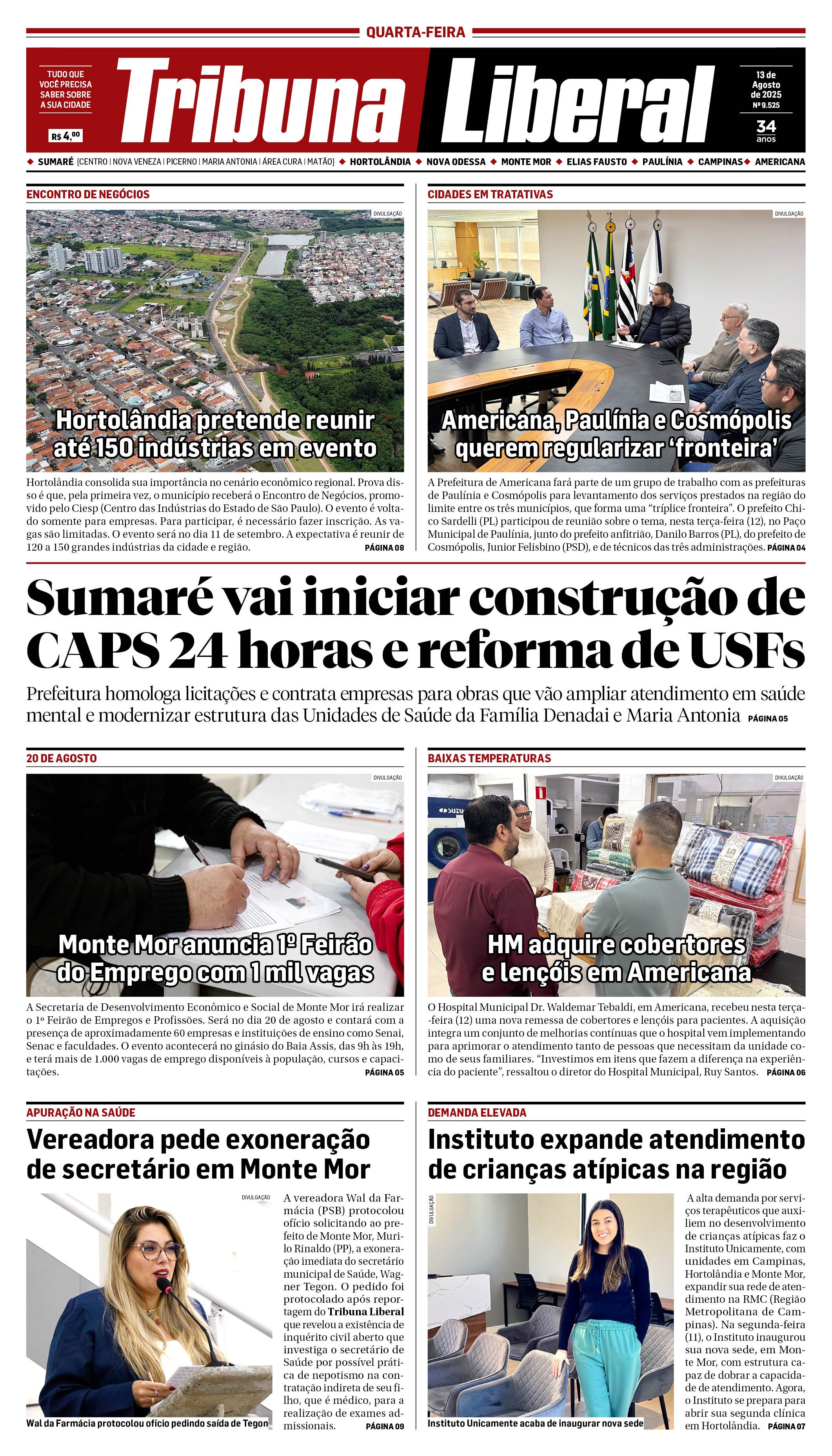 Edição de Quarta-Feira - 13-08-2025