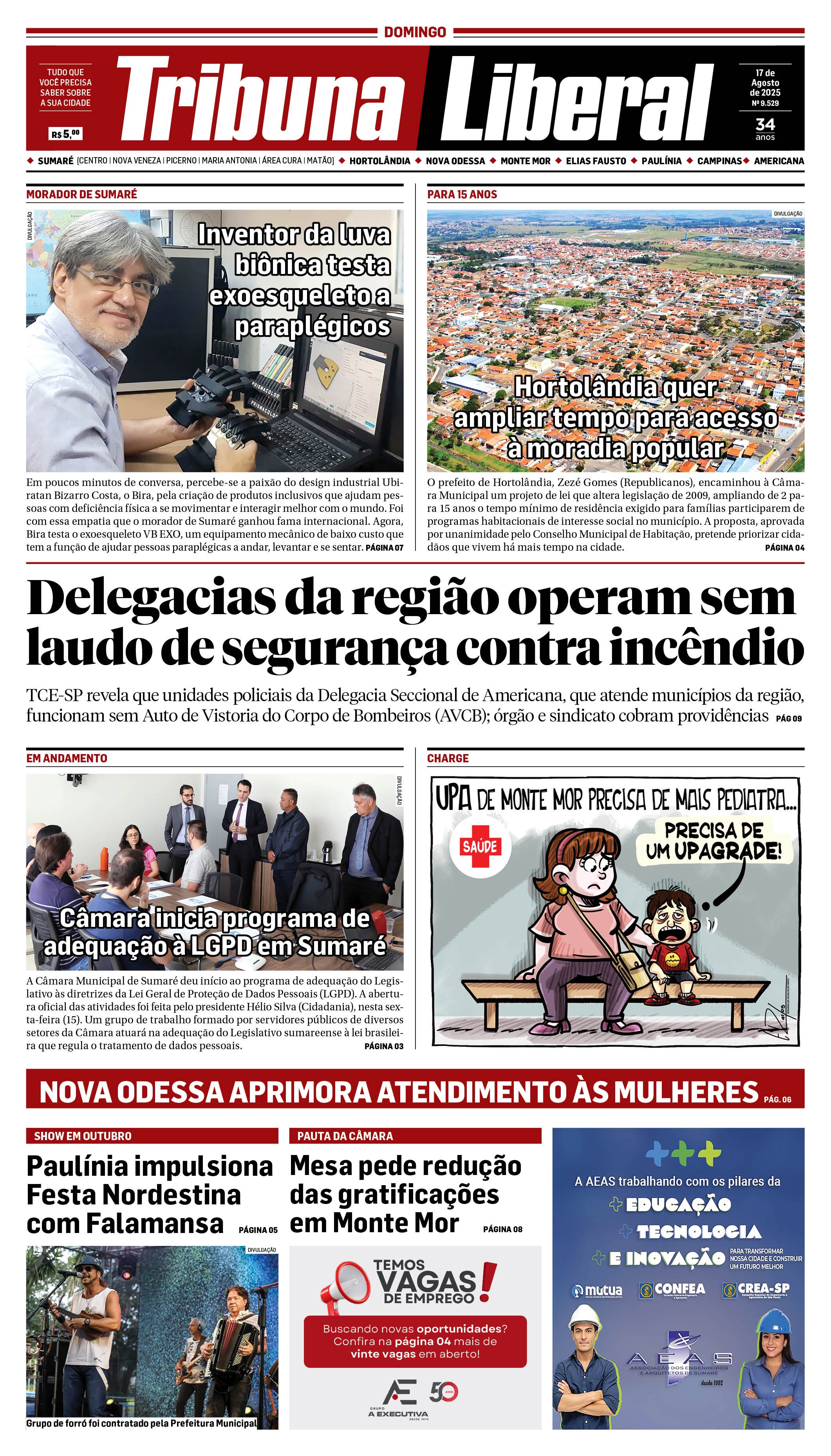 Edição de Domingo - 17-08-2025