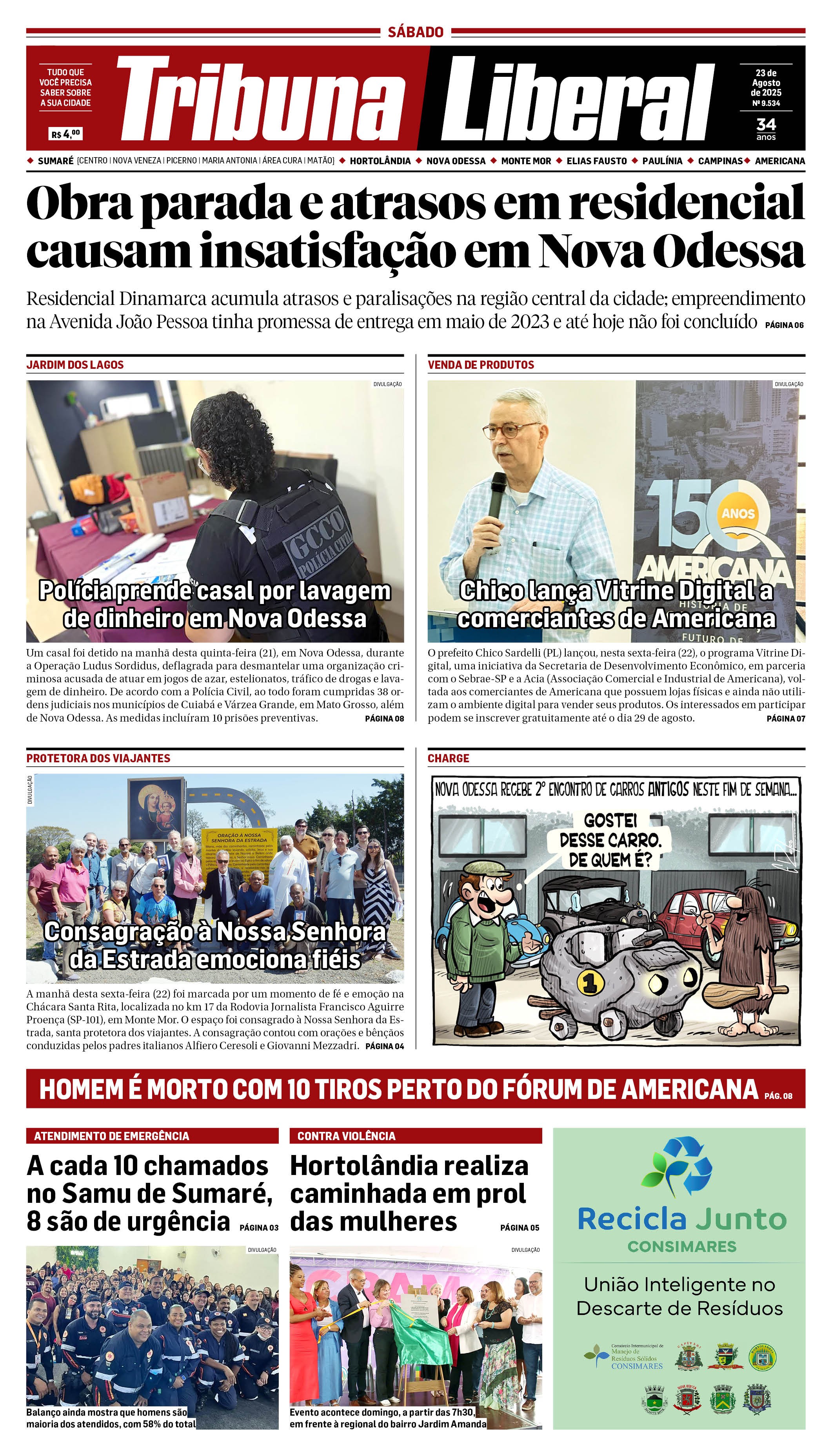 Edição de Sábado -23-08-2025