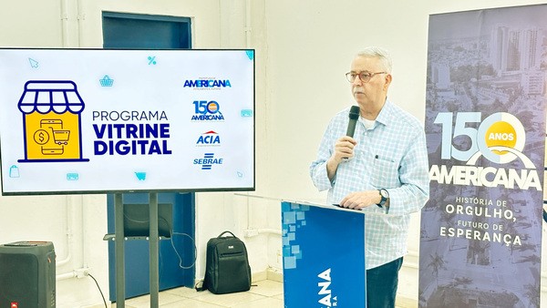 Chico lança programa Vitrine Digital para os comerciantes de Americana