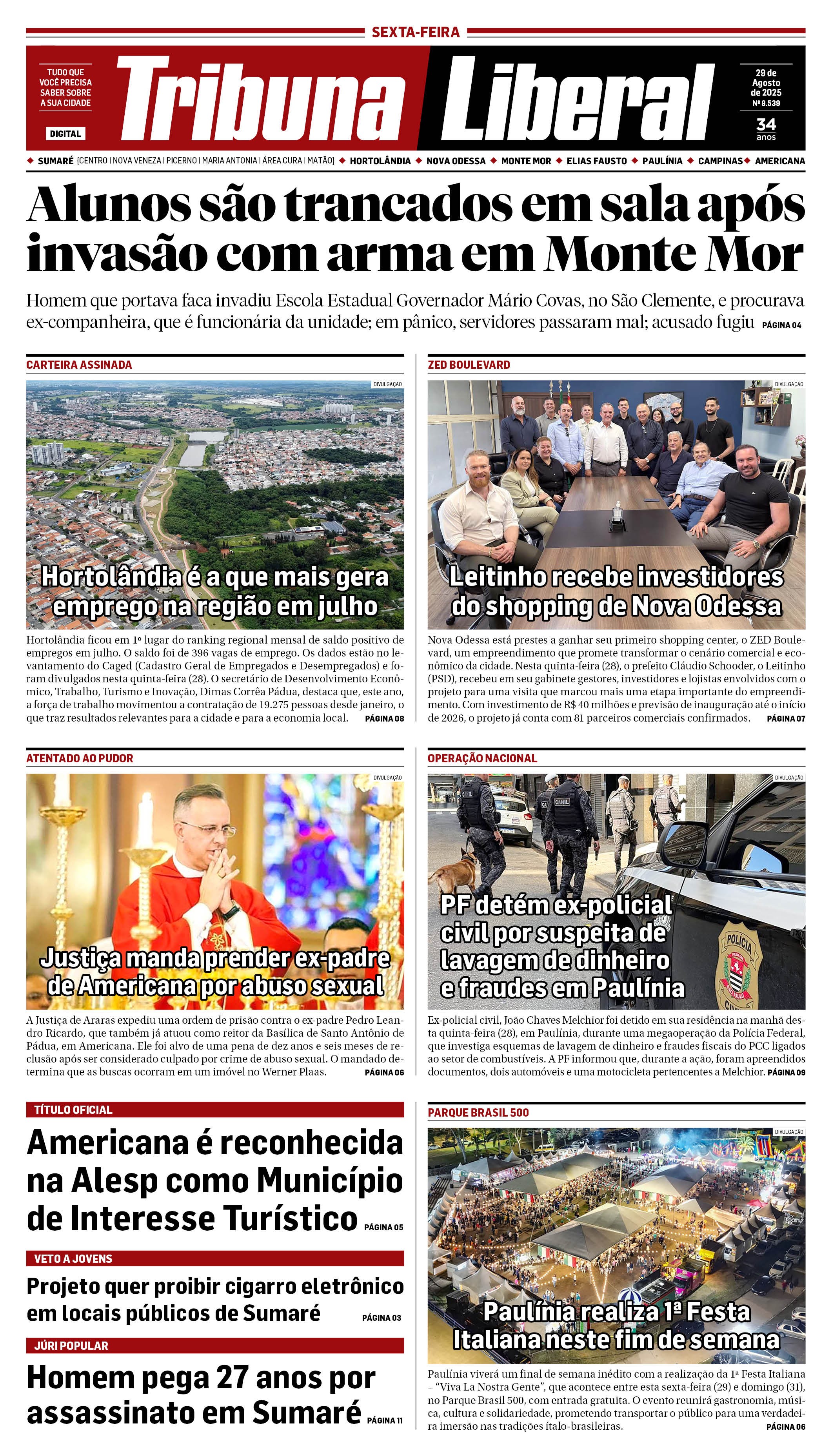 Edição de Sexta-Feira - 29-08-2025