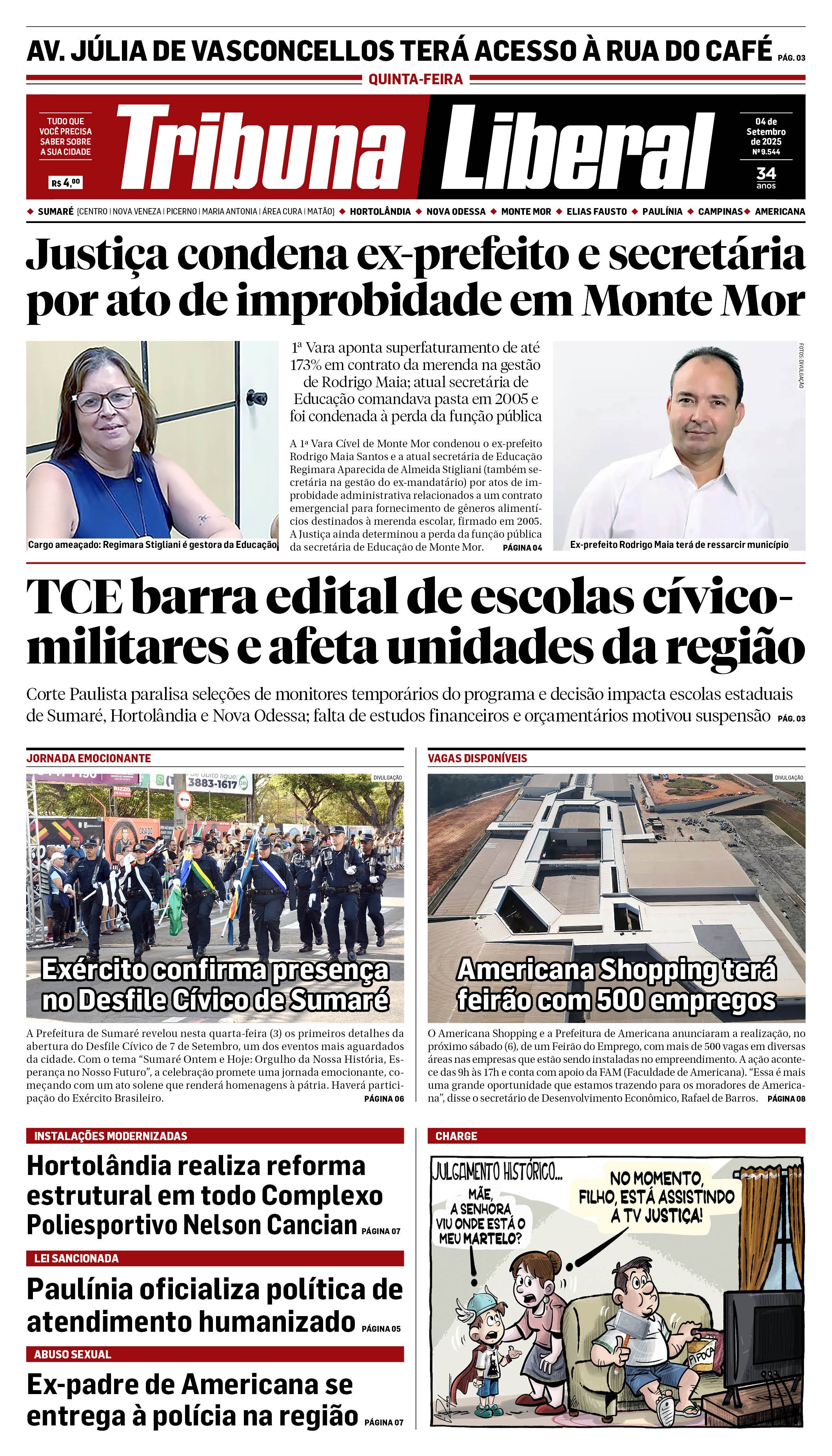 Edição de Quinta-Feira - 04-09-2025