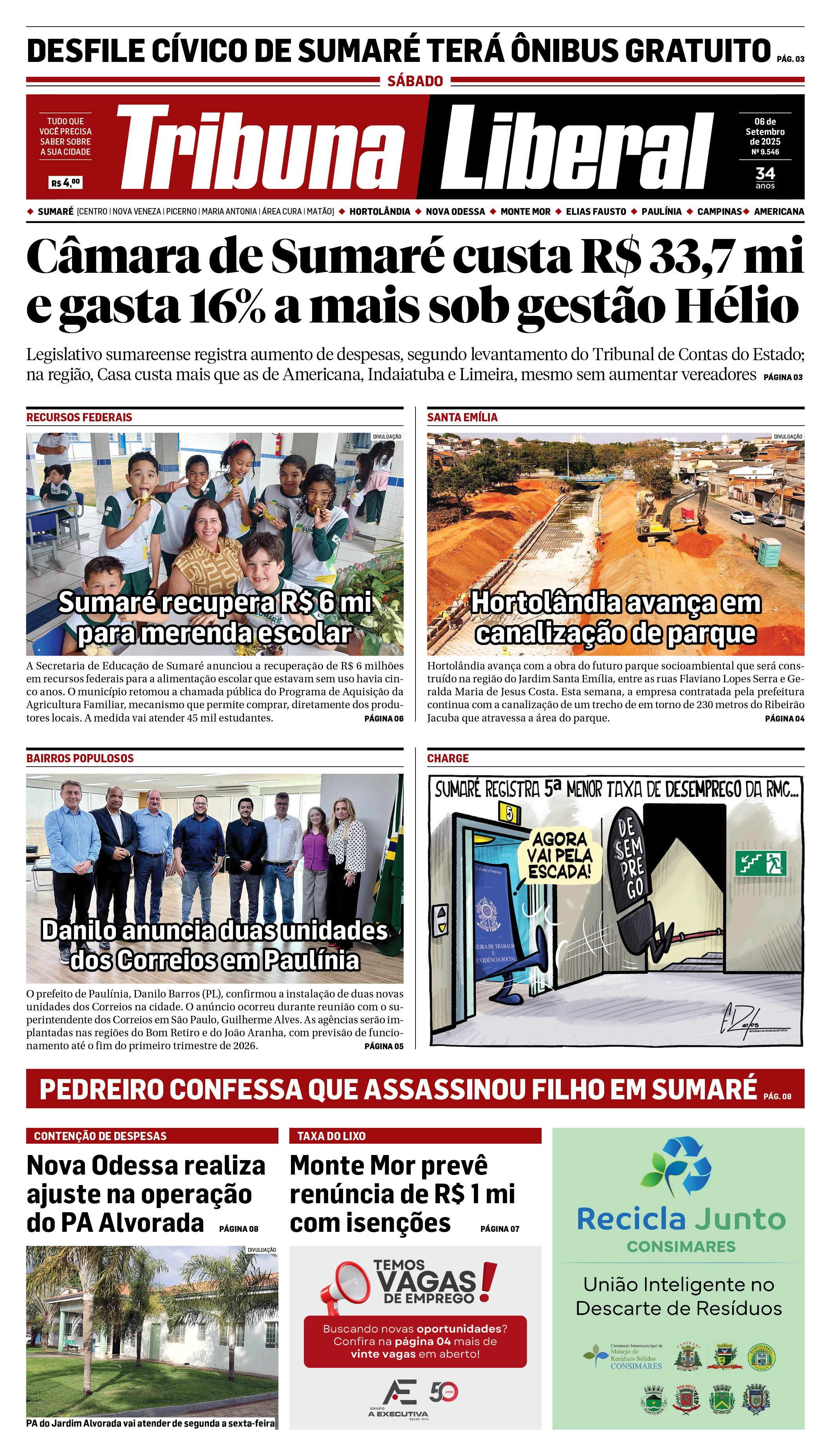 Edição de Sábado - 06-09-2025