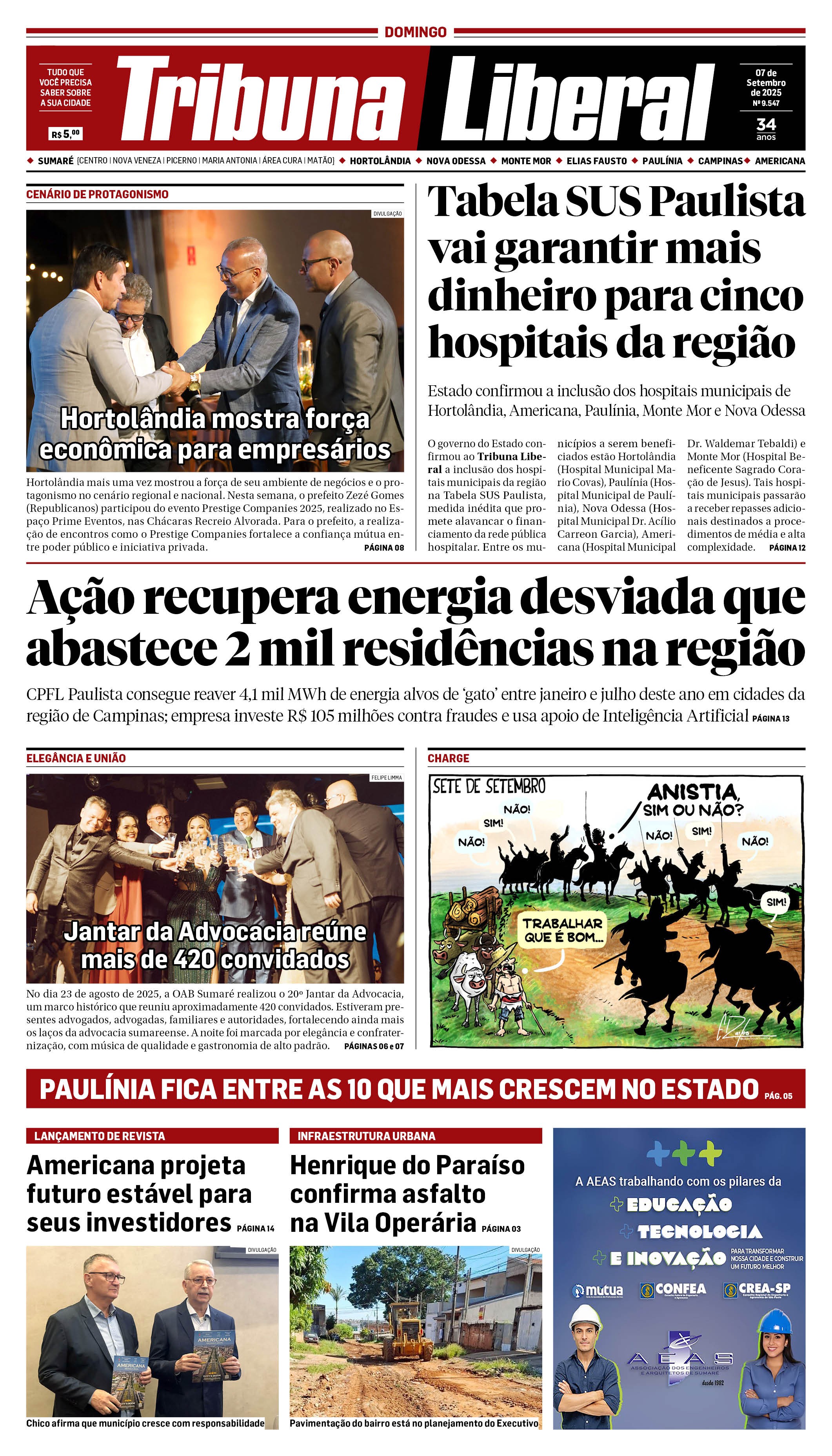 Edição de Domingo - 07-09-2025