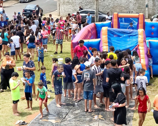 Projeto Águia celebra 15 anos com grande festa no Dia das Crianças em Hortolândia