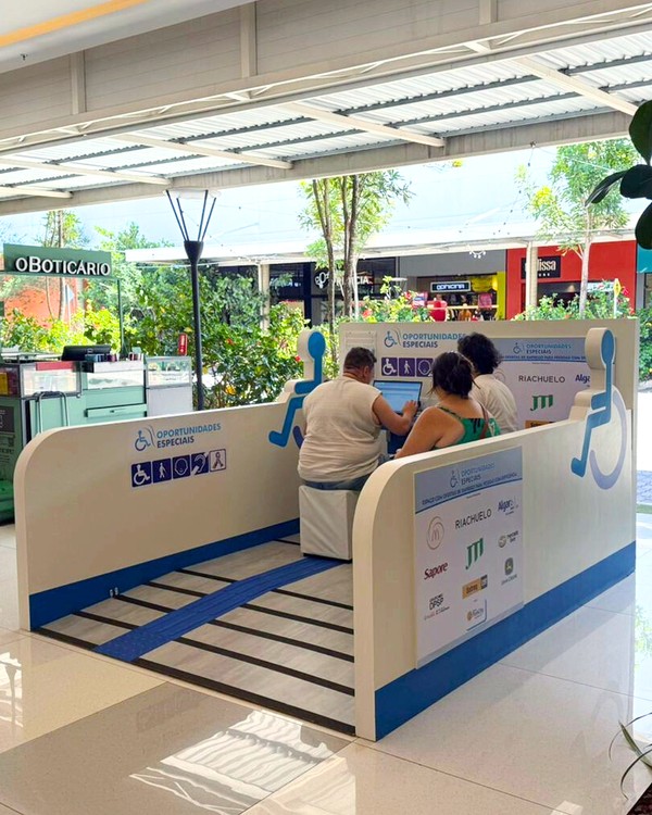 Shopping ParkCity Sumaré inicia ação voltada à inclusão de PCDs