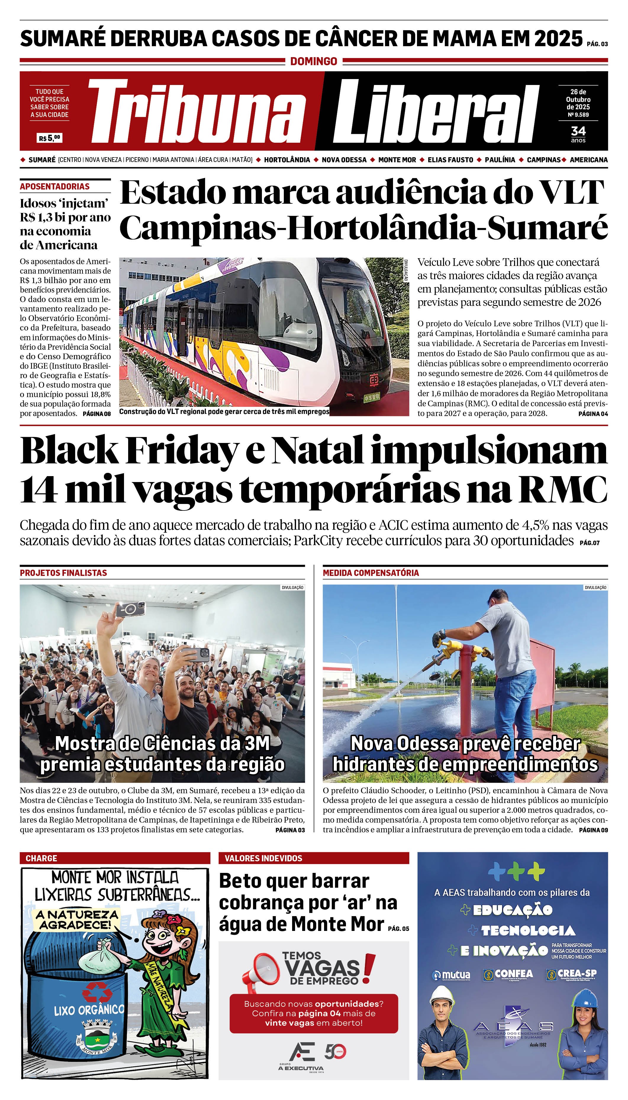 Edição de Domingo - 26-10-2025