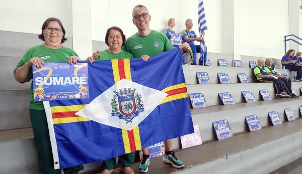 Sumaré conquista medalhas de ouro nos Jogos do Idoso em 2 modalidades