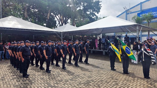 Hortolândia reforça segurança com 31 novos guardas municipais nas ruas