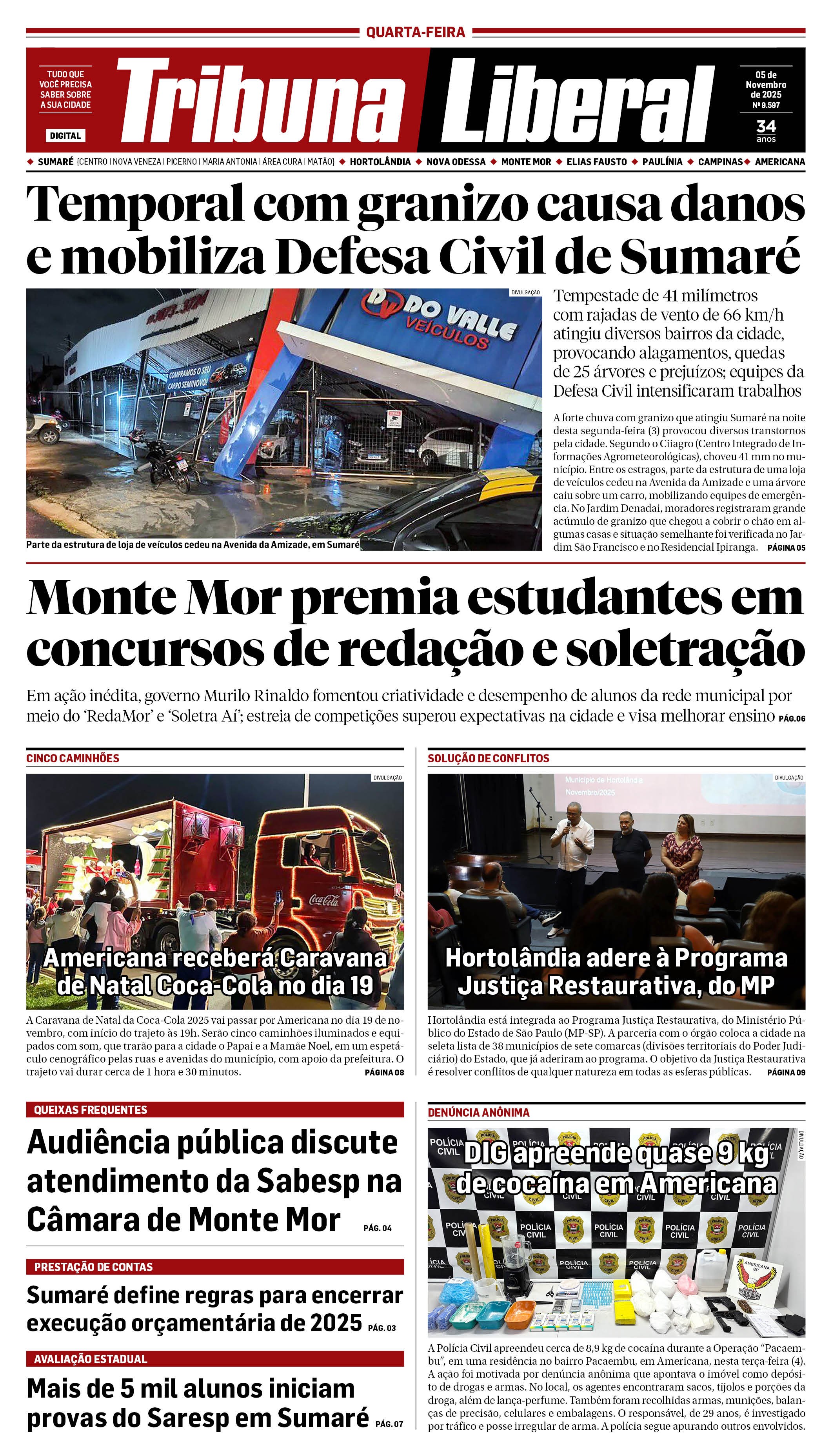 Edição de Quarta-Feira - 05-11-2025