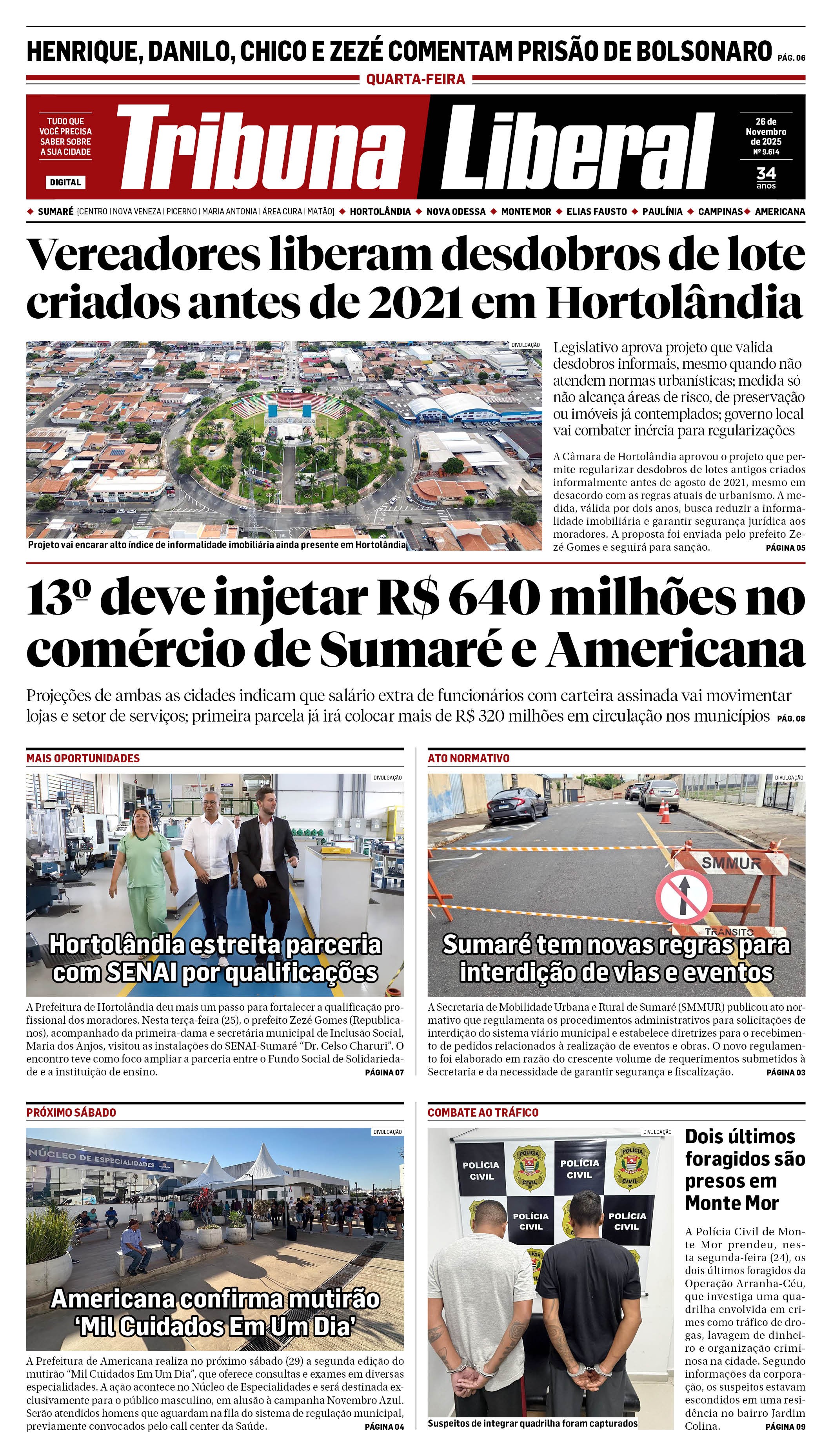 Edição de Quarta-Feira - 26-11-2025