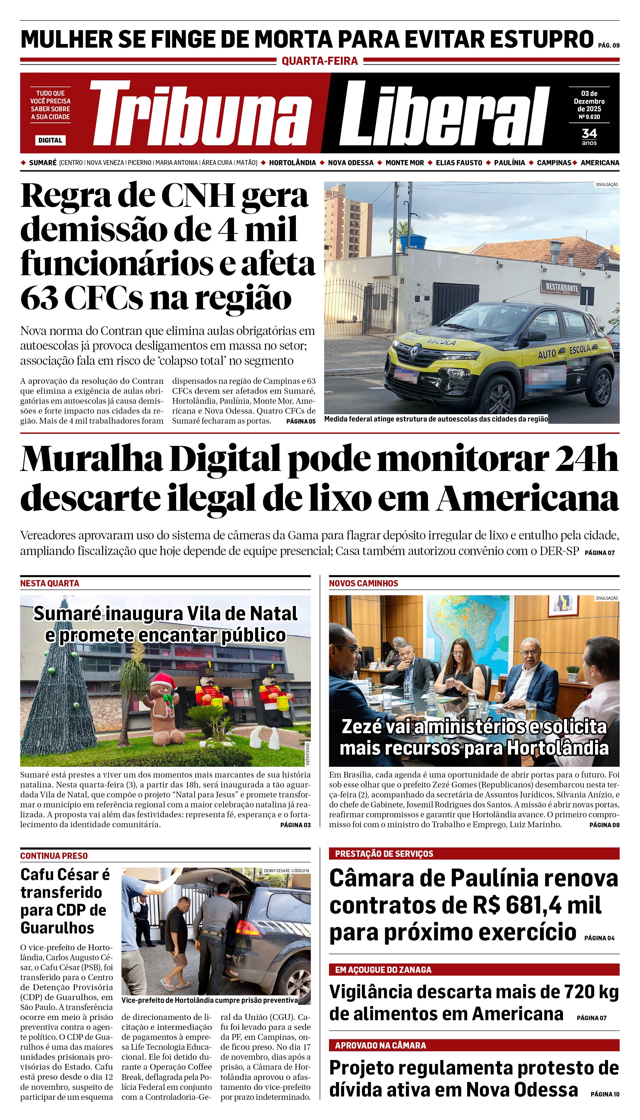 Edição de Quarta-Feira - 03-12-2025