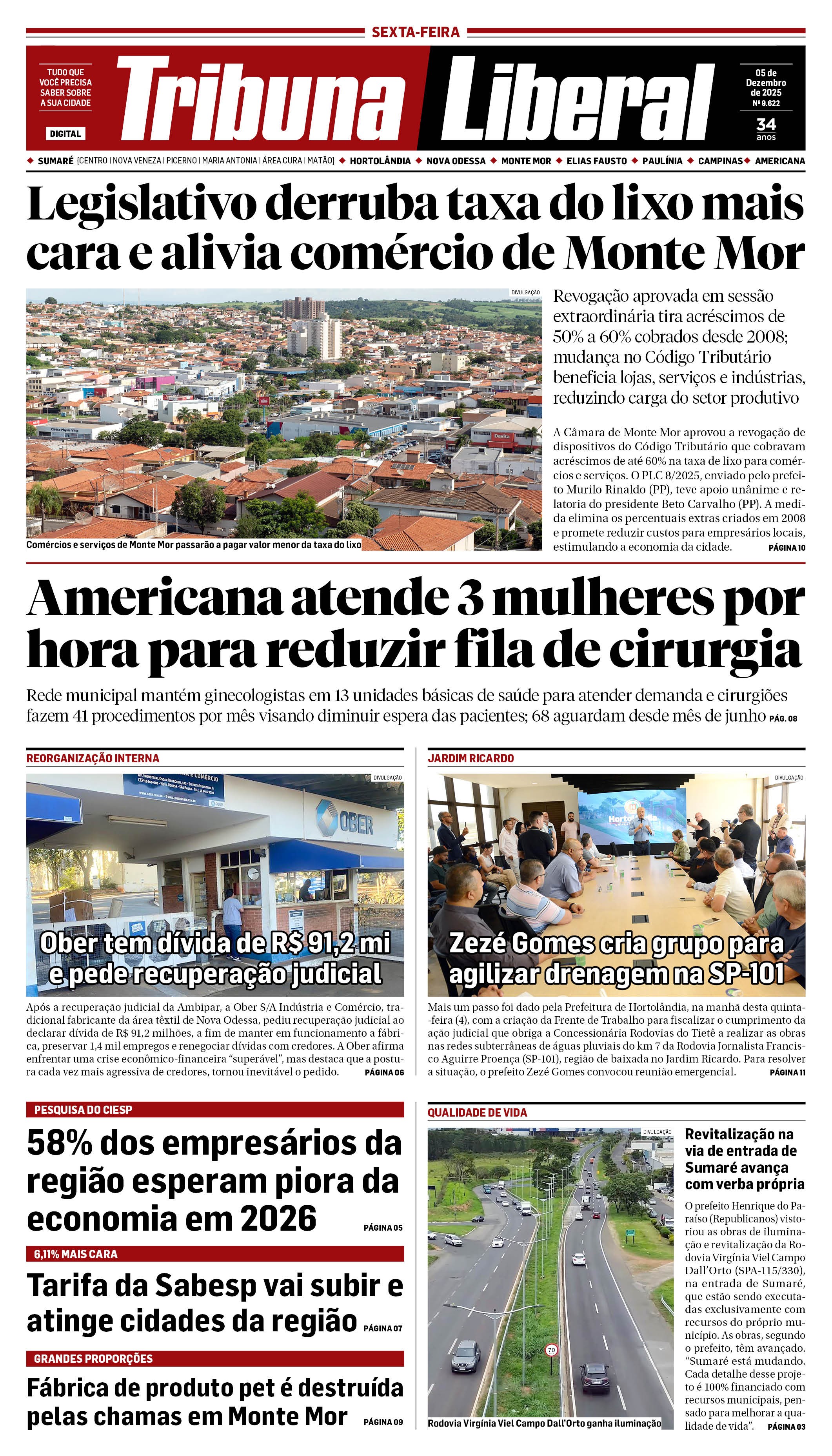 Edição de Sexta-Feira - 05-12-2025