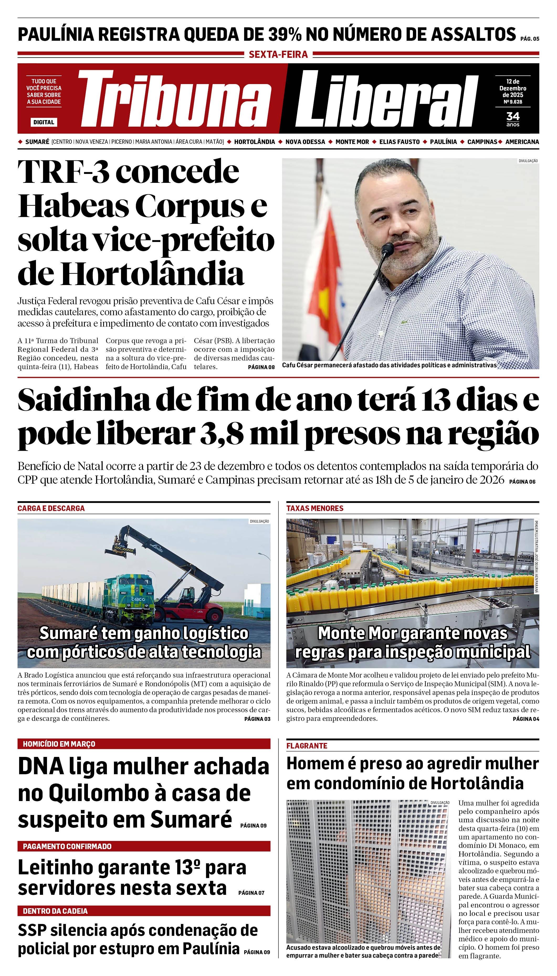 Edição de Sexta-Feira - 12-12-2025