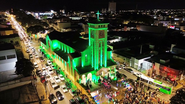 Sumaré celebra fé e história com iluminação cênica da Igreja Matriz de Sant’Ana
