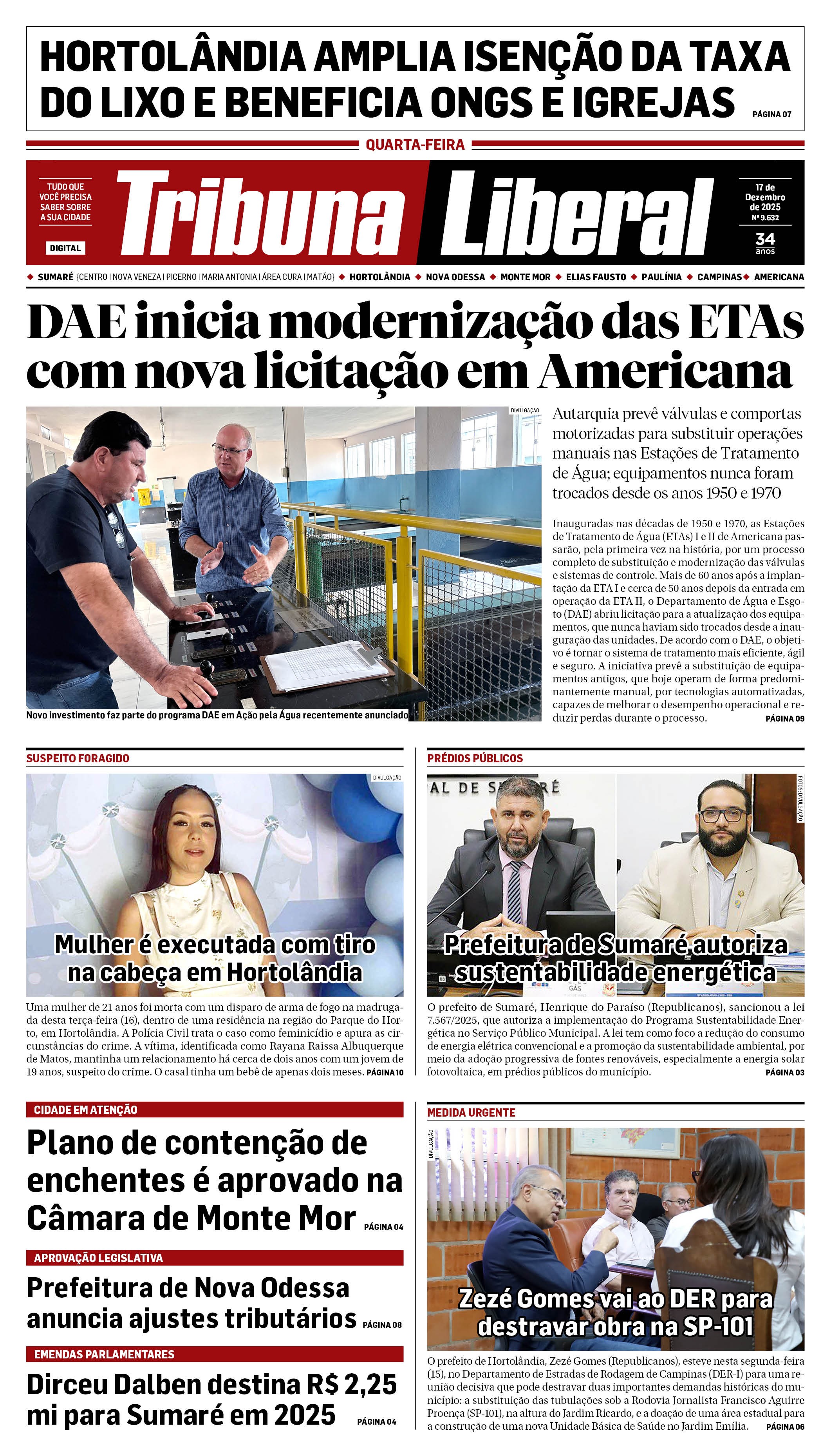 Edição de Quarta-Feira - 17-12-2025