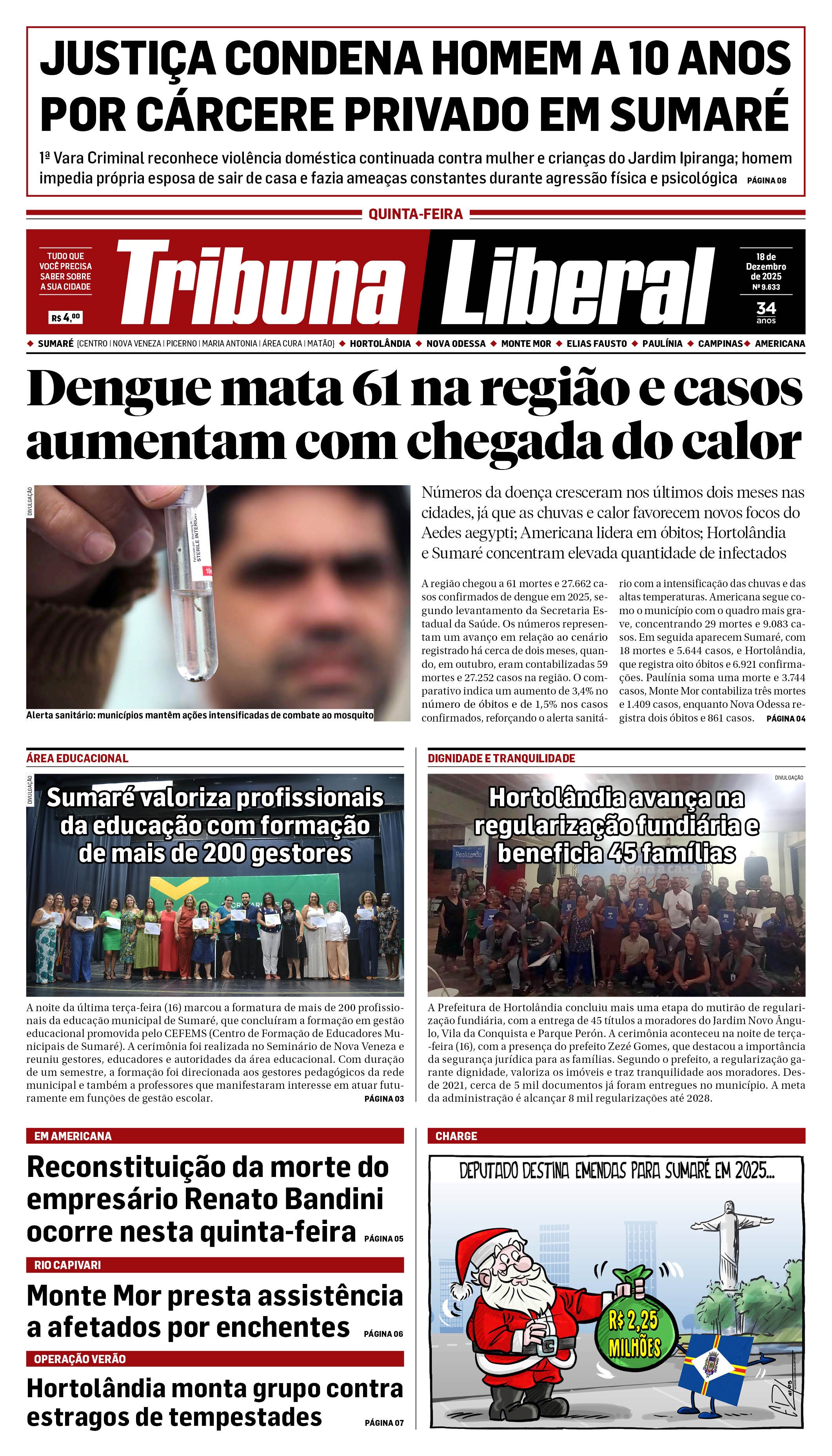 Edição de Quinta-Feira - 18-12-2025