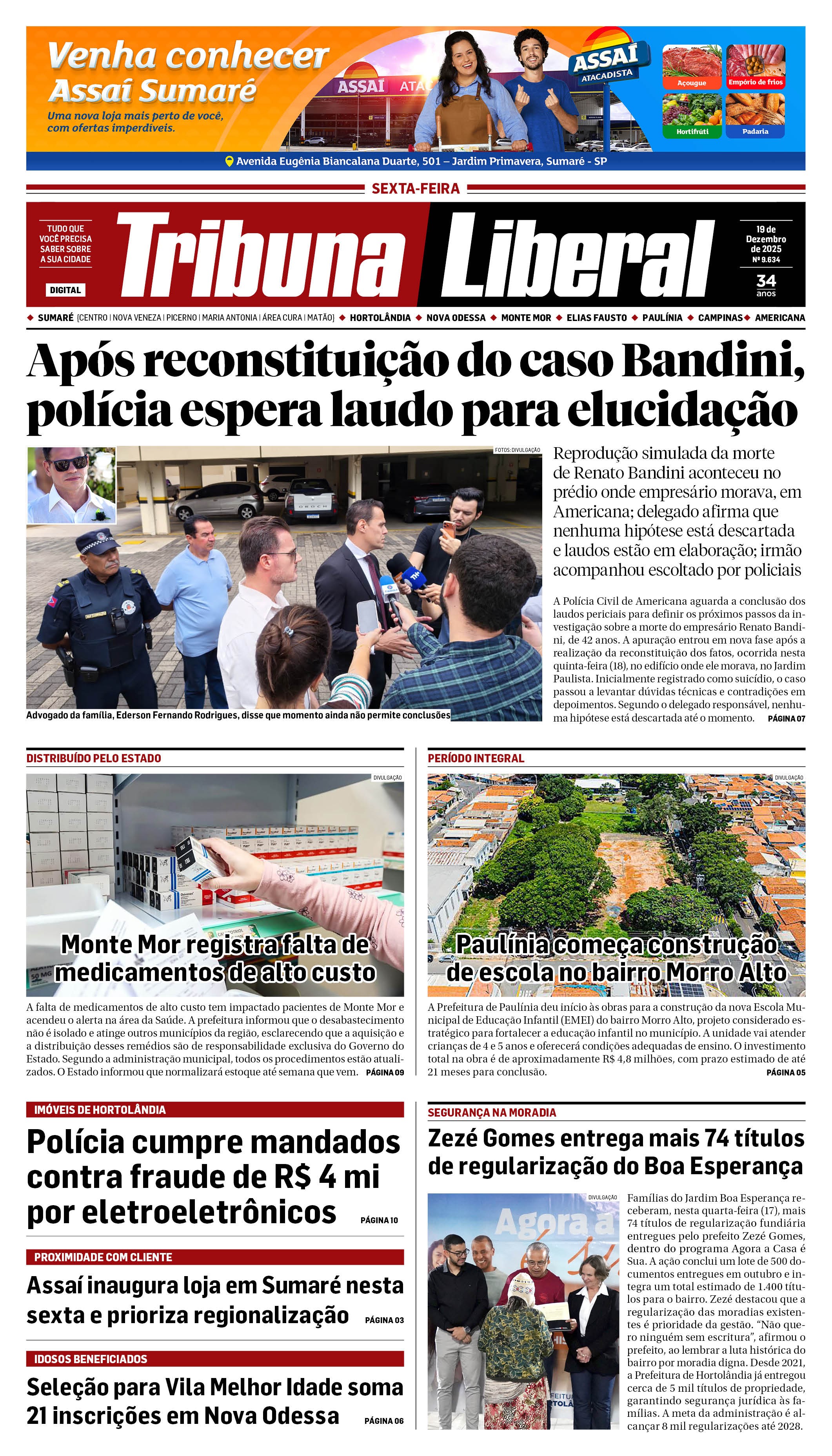 Edição de Sexta-Feira - 19-12-2025