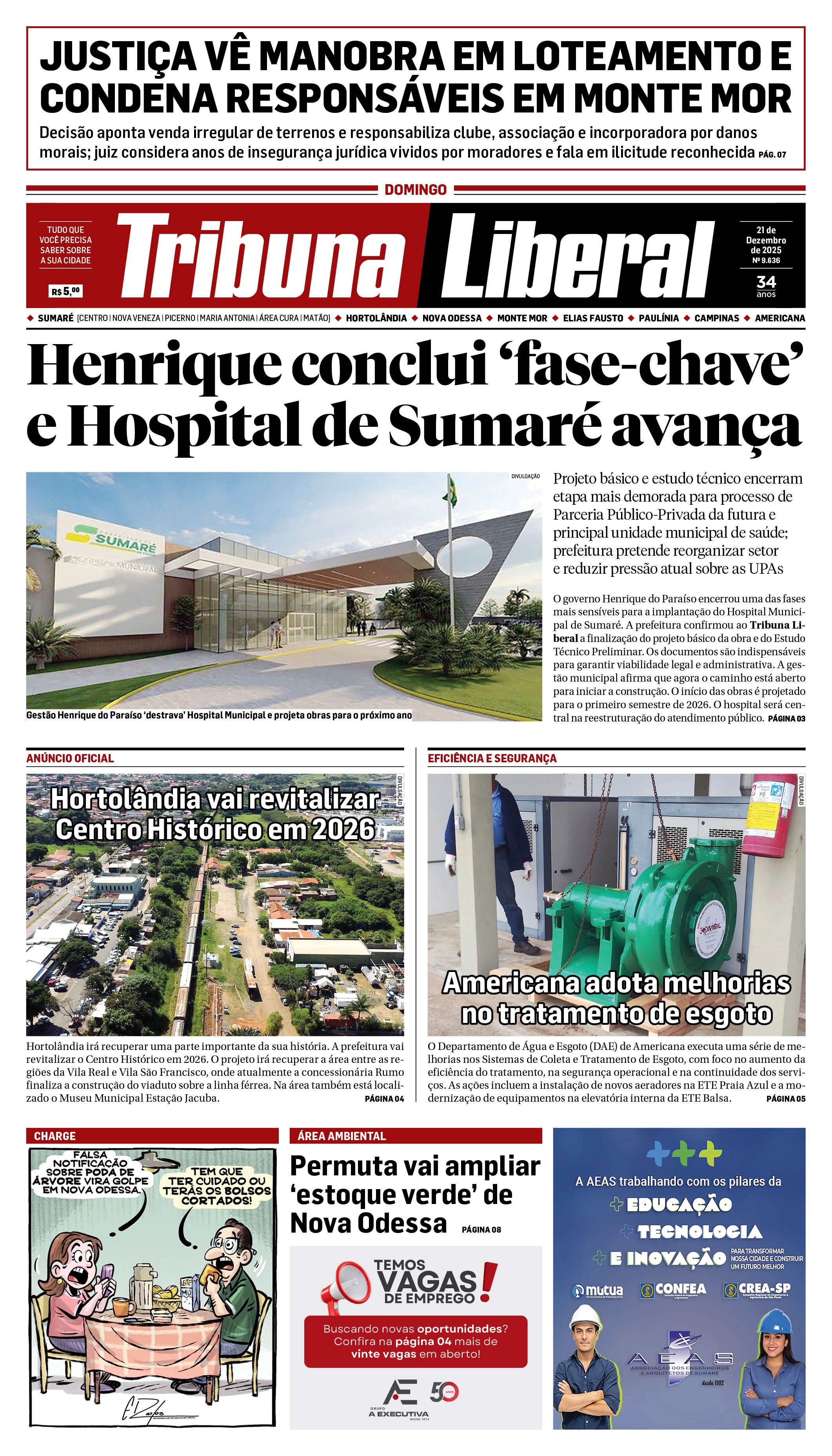 Edição de Domingo - 21-12-2025