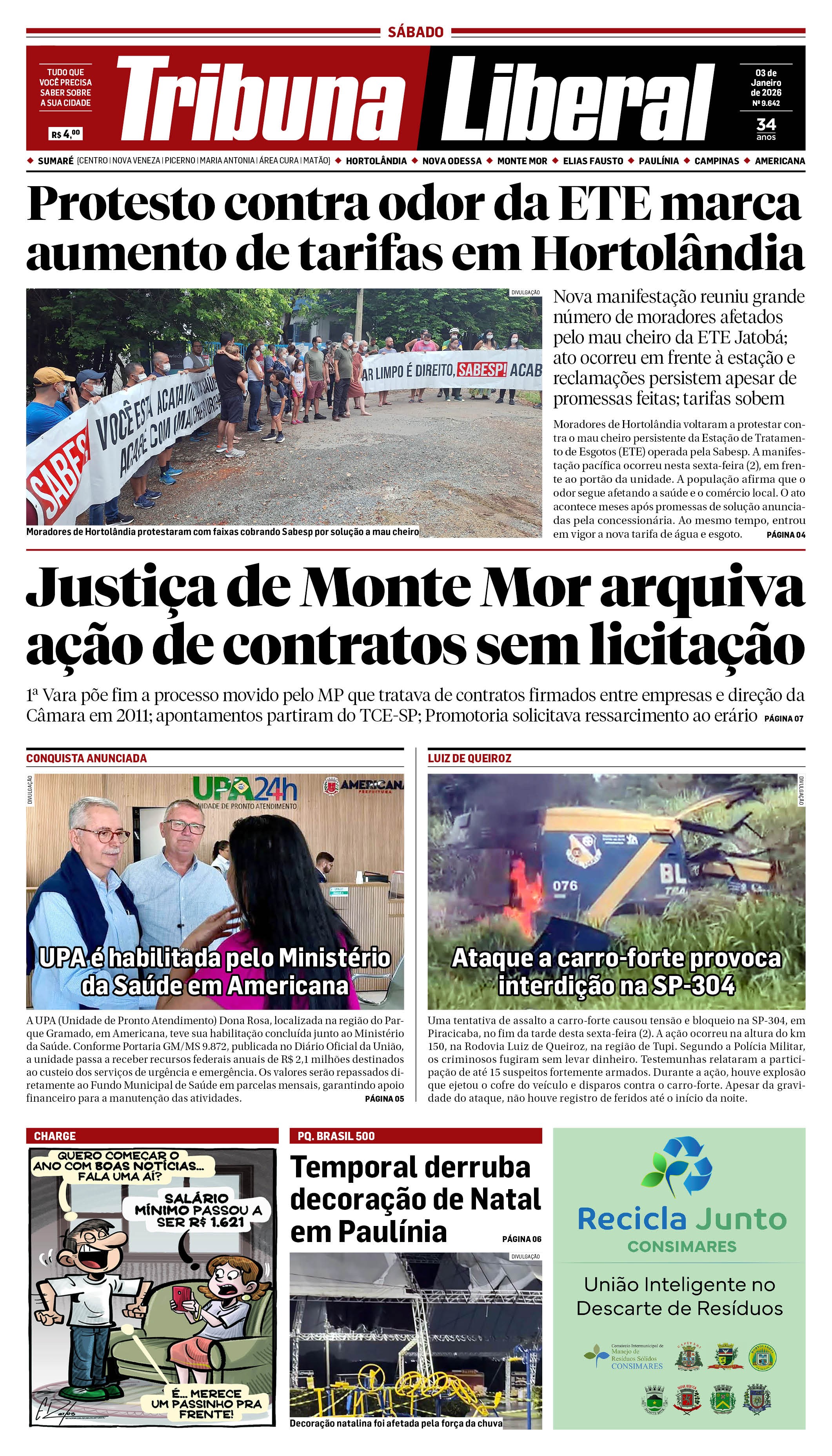 Edição de Sábado - 03-01-2026