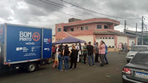 Bom Prato Móvel de Sumaré passa a atender na região do Matão