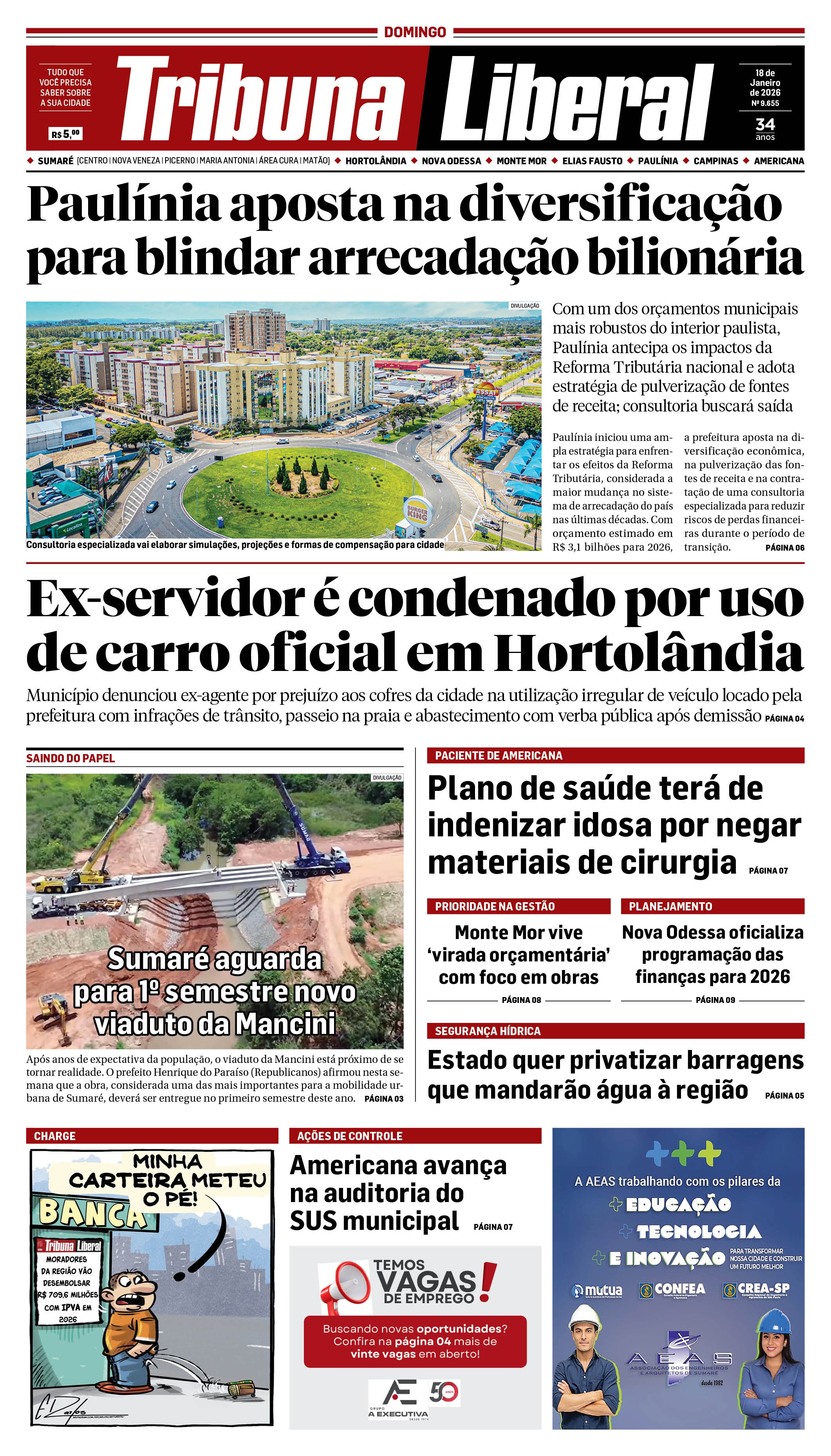 Edição de Domingo - 18-01-2026