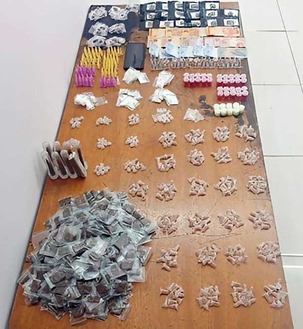 Suspeito é preso com grande quantidade de drogas em Sumaré