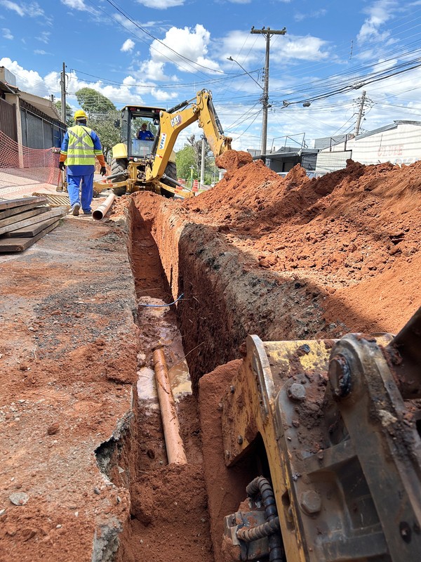BRK avança em série de obras realizadas na Bacia Tijuco Preto, em Sumaré