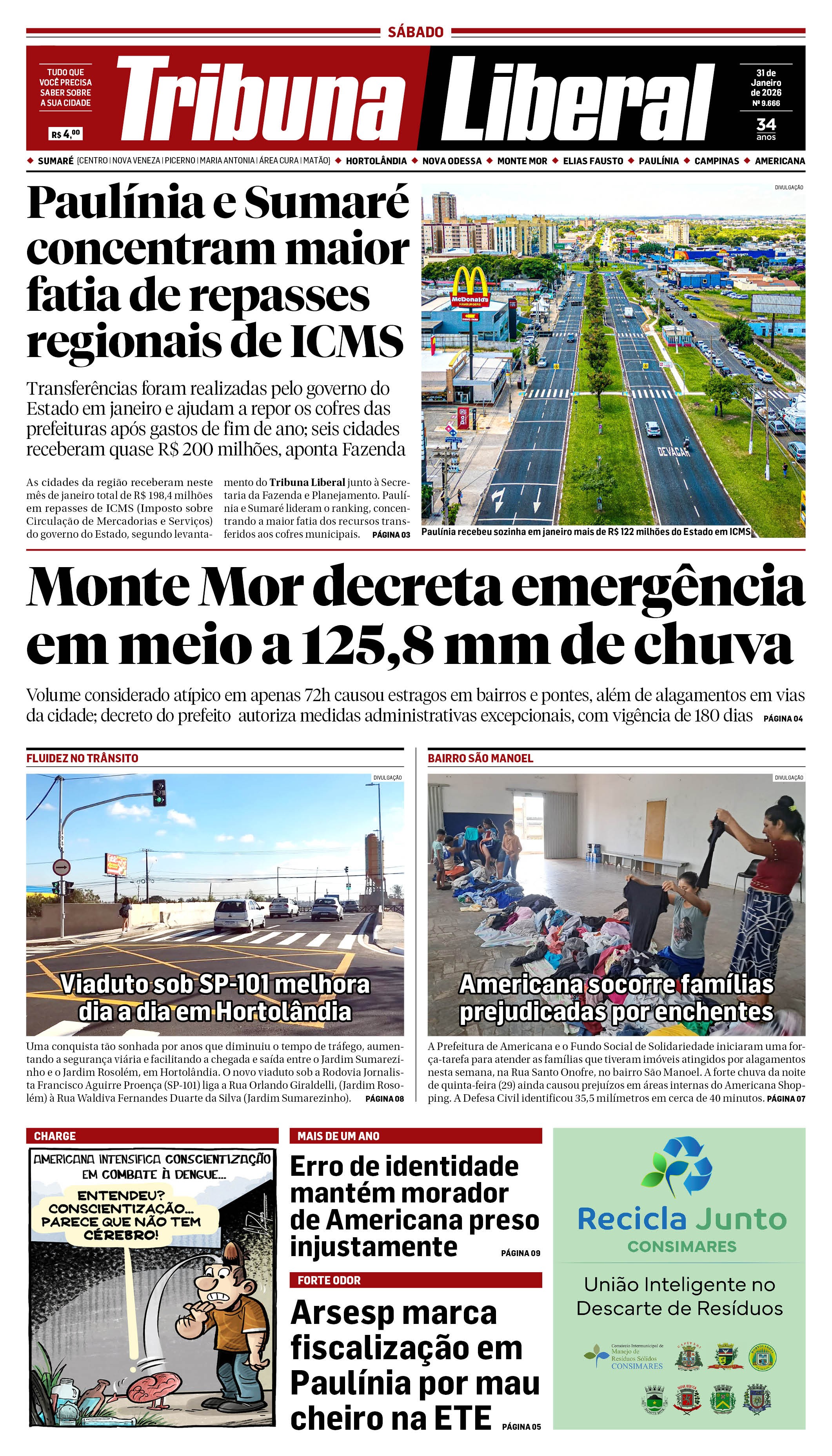 Edição de Sábado - 31-01-2026