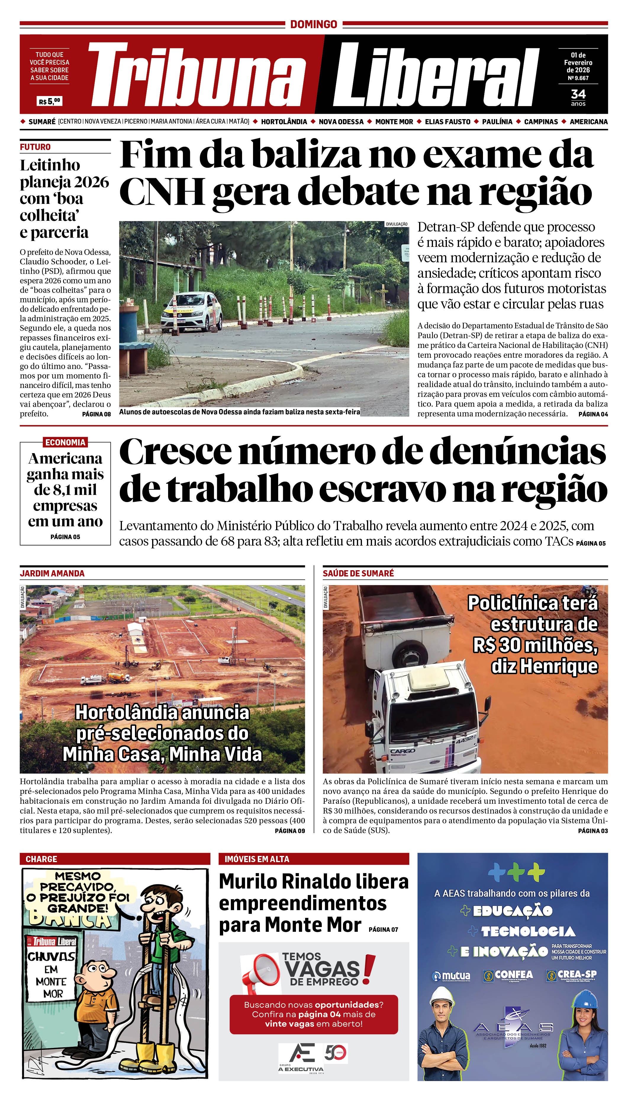 Edição de Domingo - 01-02-2026