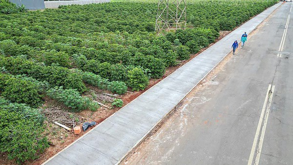 Obras do novo calçamento no Parque Universitário são concluídas em Americana