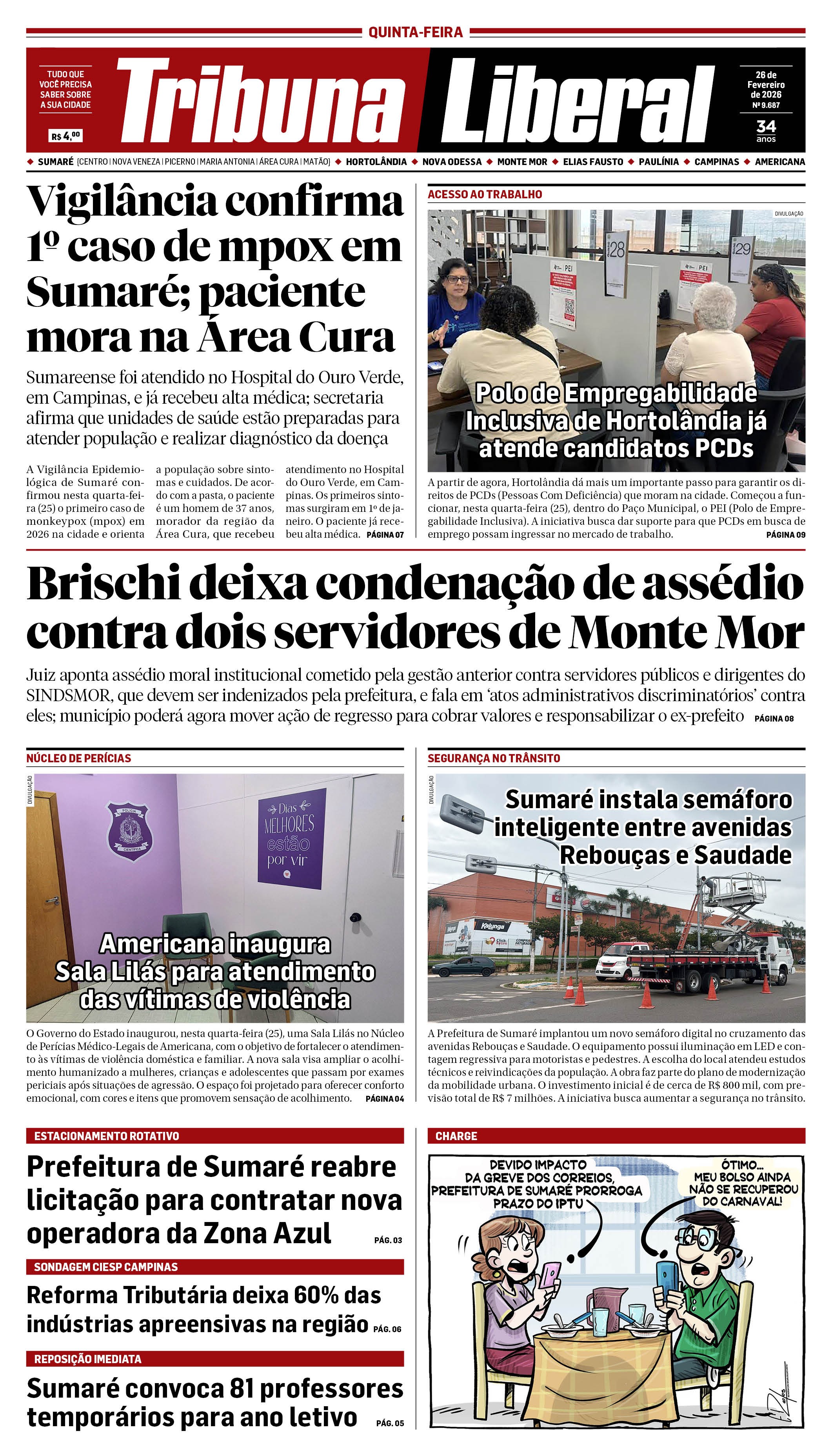 Edição de Quinta-Feira - 26-02-2026