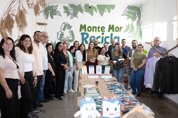 Monte Mor Recicla vira referência em sustentabilidade na região