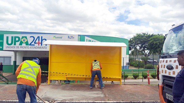 Pontos de ônibus de todas as regiões são substituídos em Sumaré