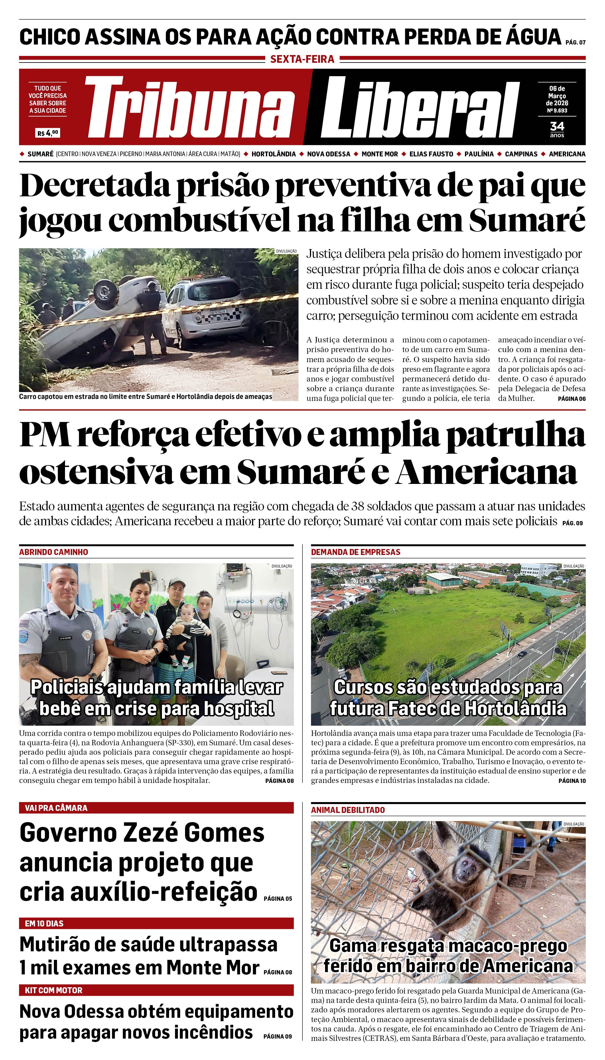 Edição de Sexta-Feira - 06-03-2026