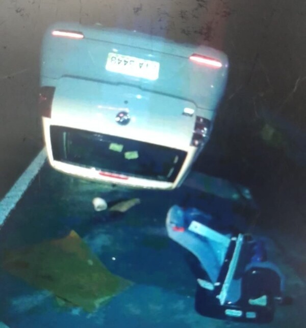 Motorista capota carro em Americana após ingerir álcool e cocaína; criança tinha sinais de maus-tratos