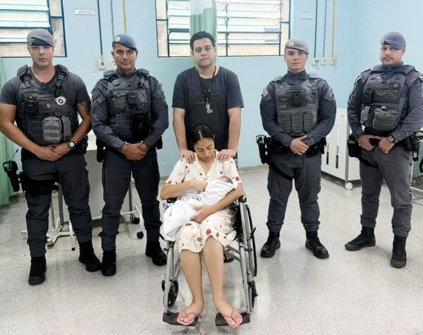 PM salva bebê de sete dias engasgado em Sumaré