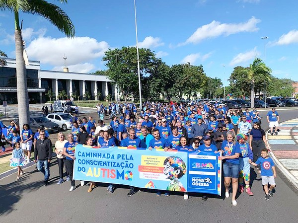 Nova Odessa realiza 4ª Caminhada pela Conscientização do Autismo