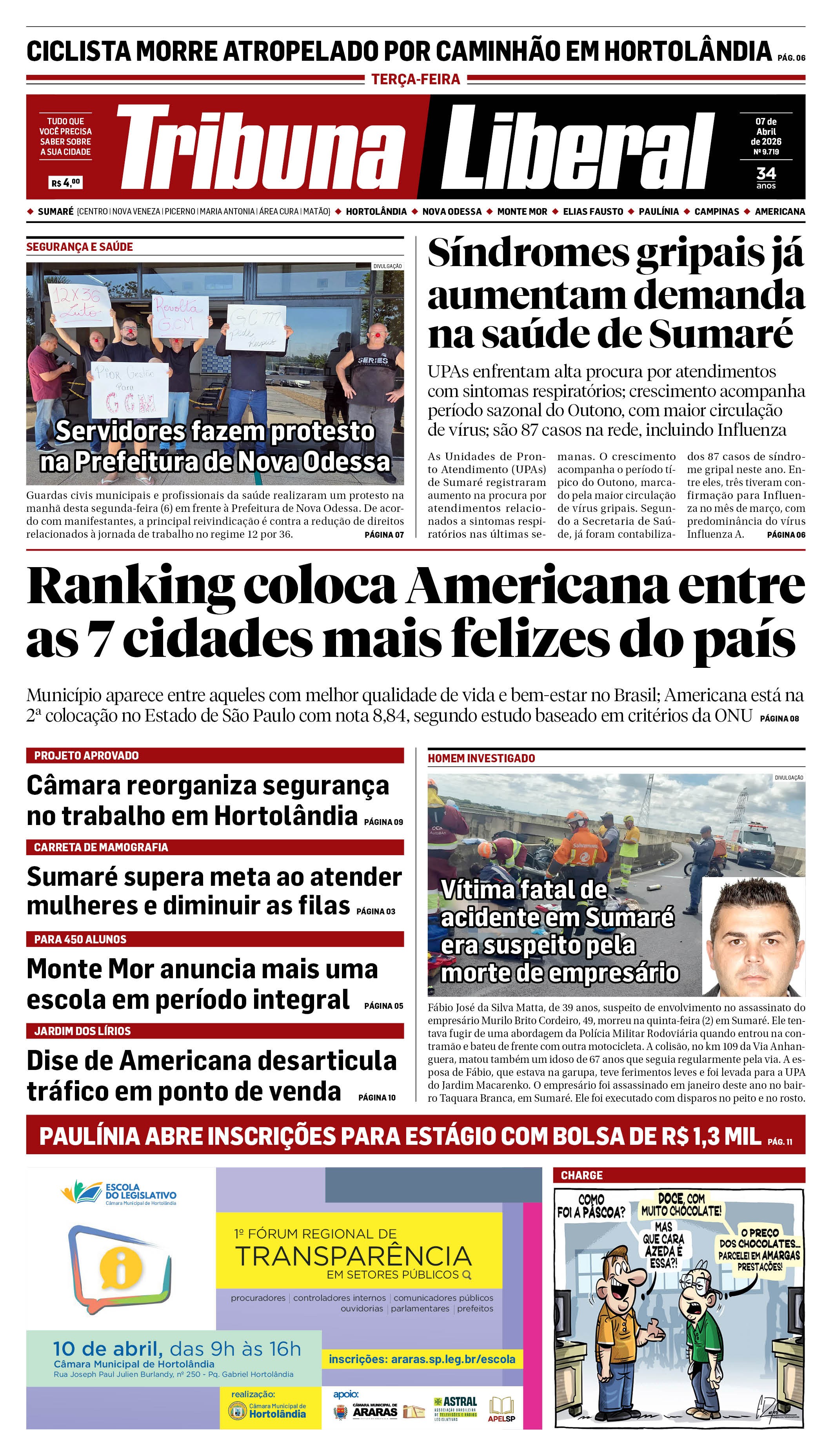 Edição de Terça-Feira - 07-04-2026