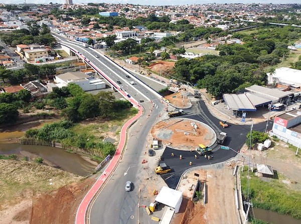 Hortolândia inaugura viaduto sobre a linha férrea na próxima segunda-feira
