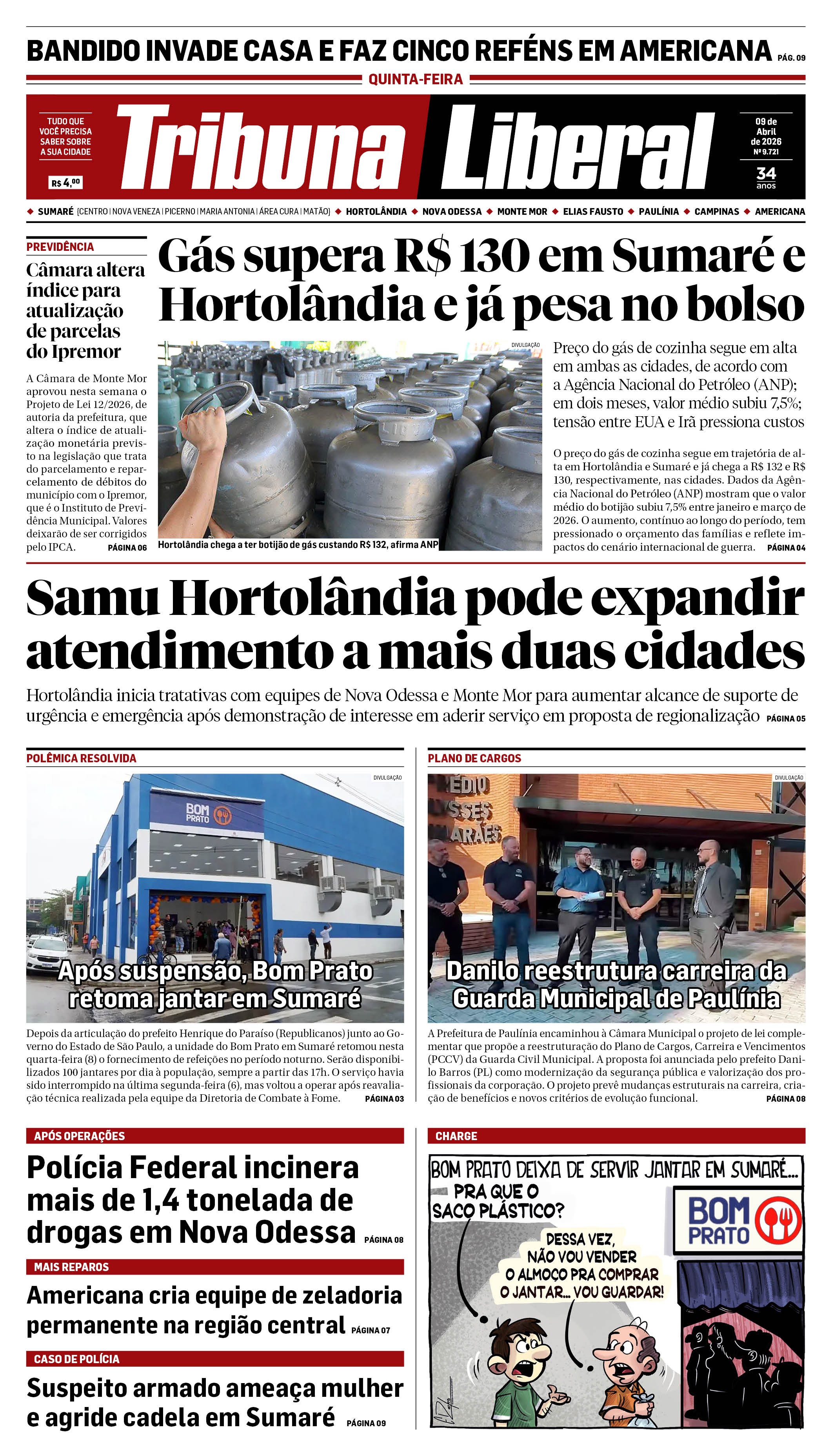 Edição de Quinta-Feira - 09-04-2026