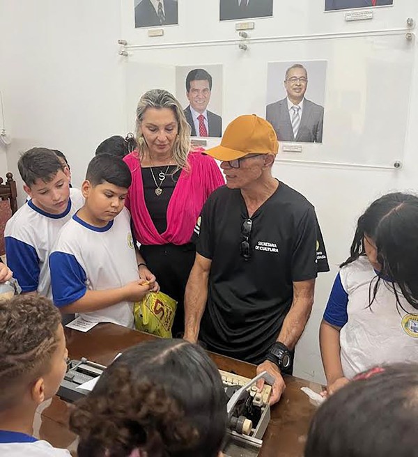 Alunos visitam Museu Estação Jacuba para resgatar trajetória de Hortolândia