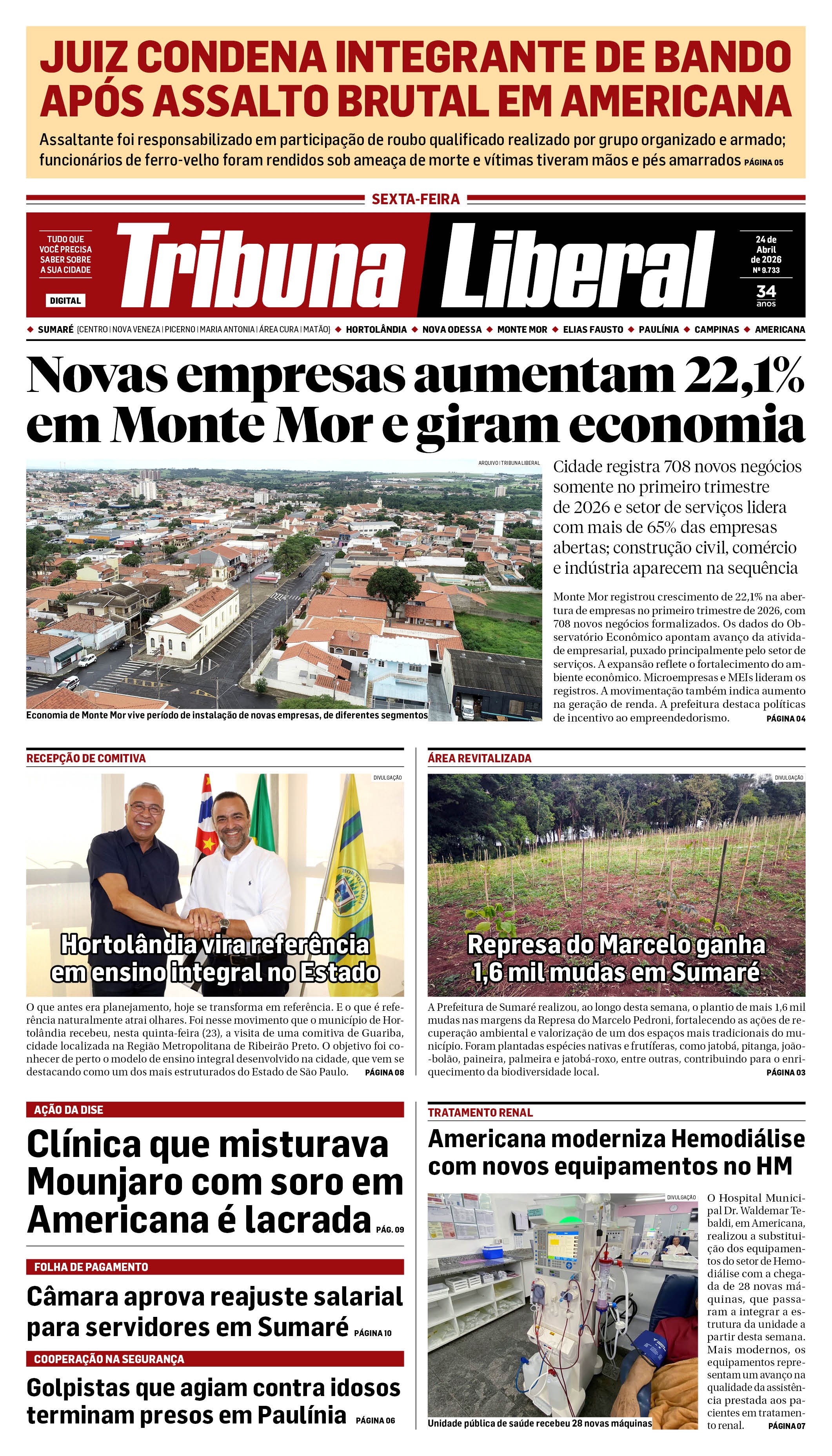 Edição de Sexta-Feira - 24-04-2026
