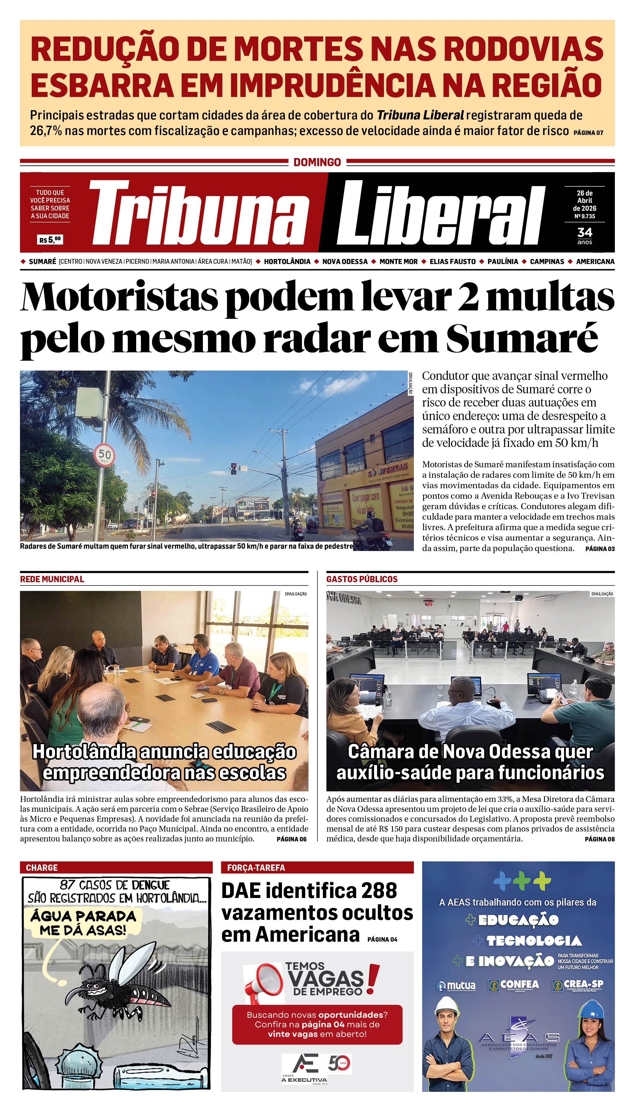 Edição de Domingo - 26-04-2026