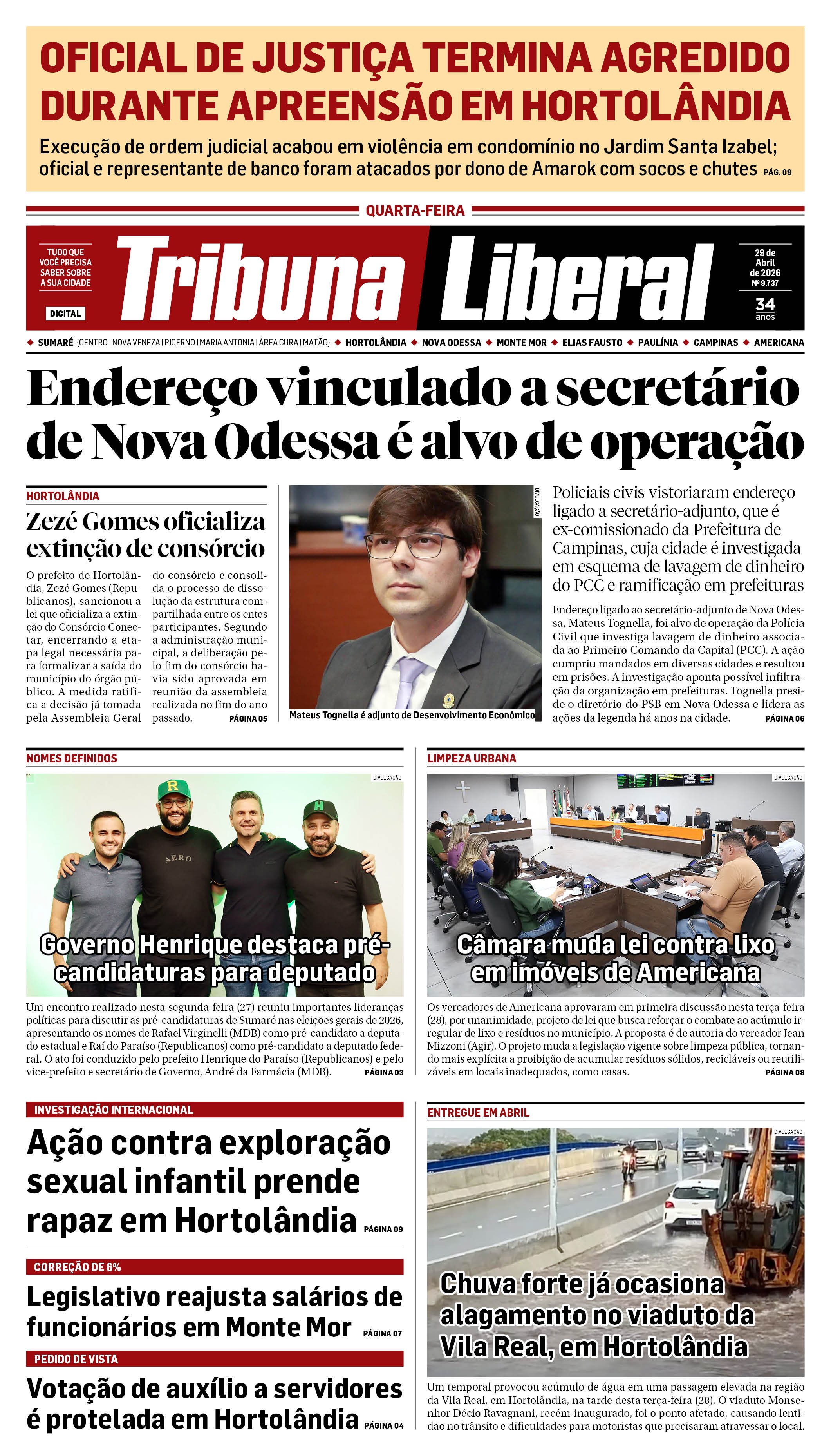 Edição de Quarta-Feira - 29-04-2026