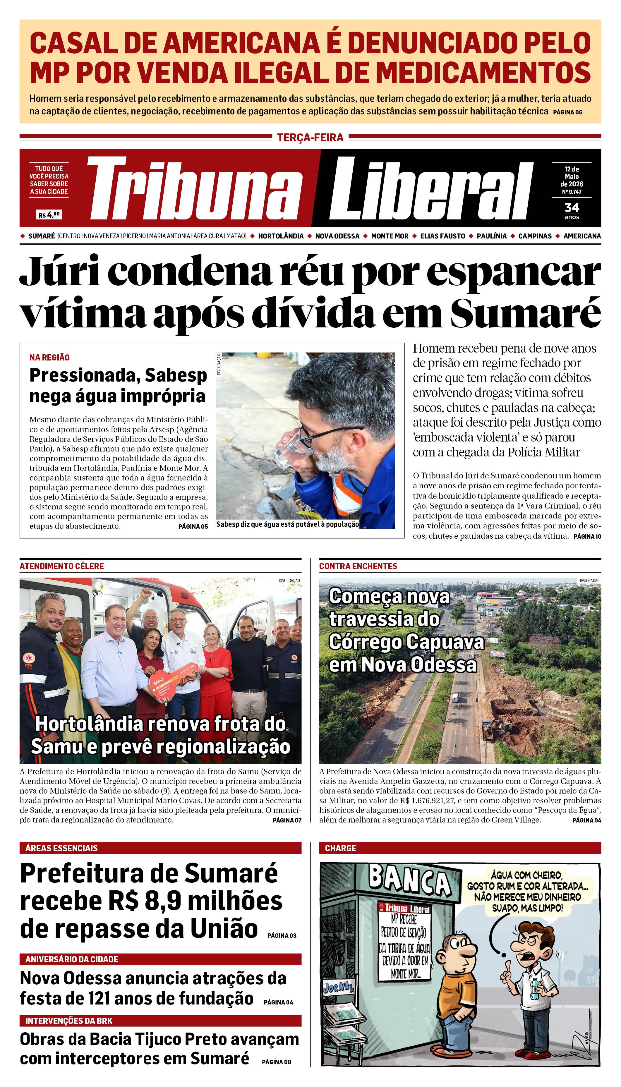 Edição de Terça-Feira - 12-05-2026