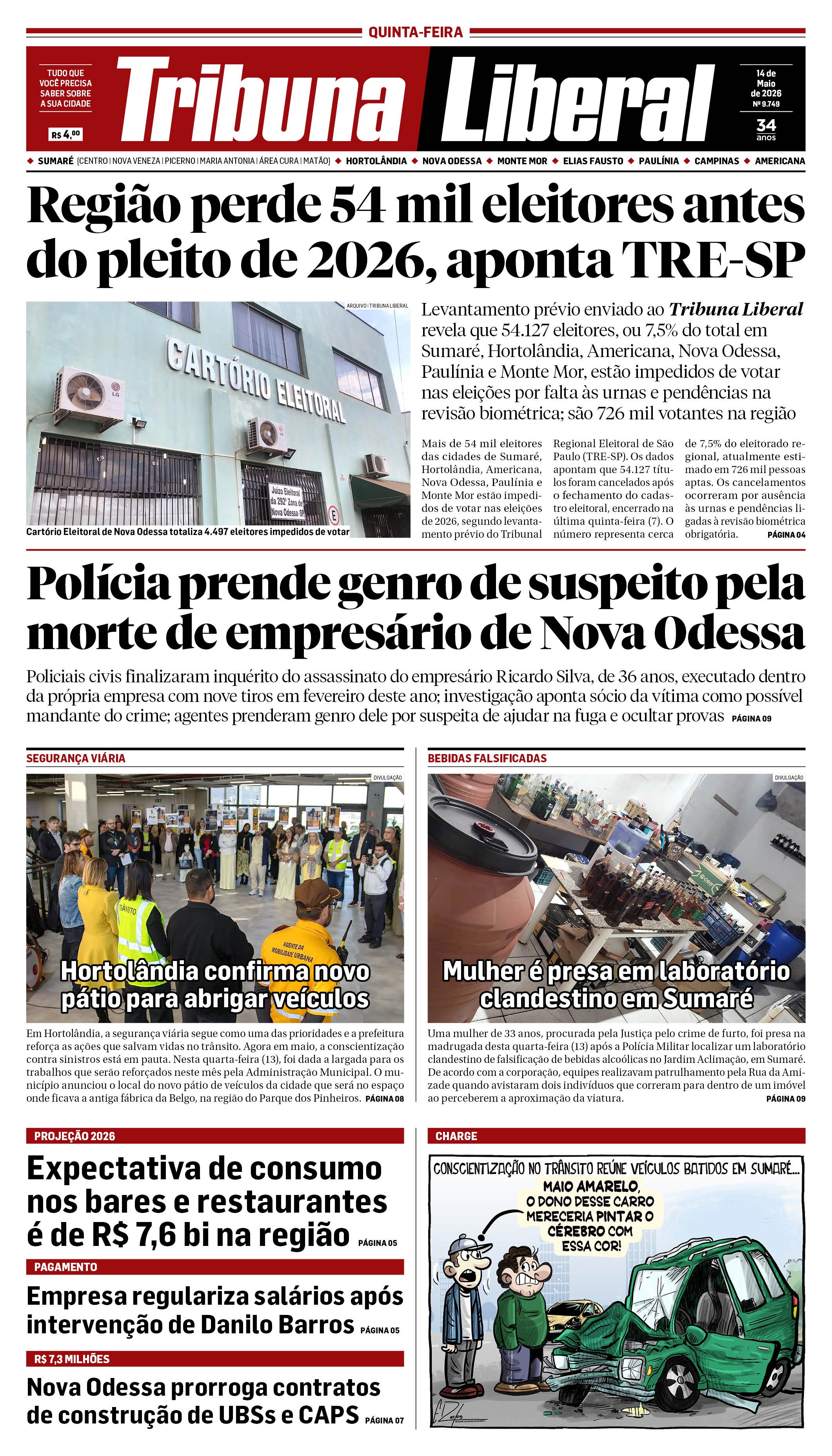 Edição de Quinta-Feira - 14-05-2026