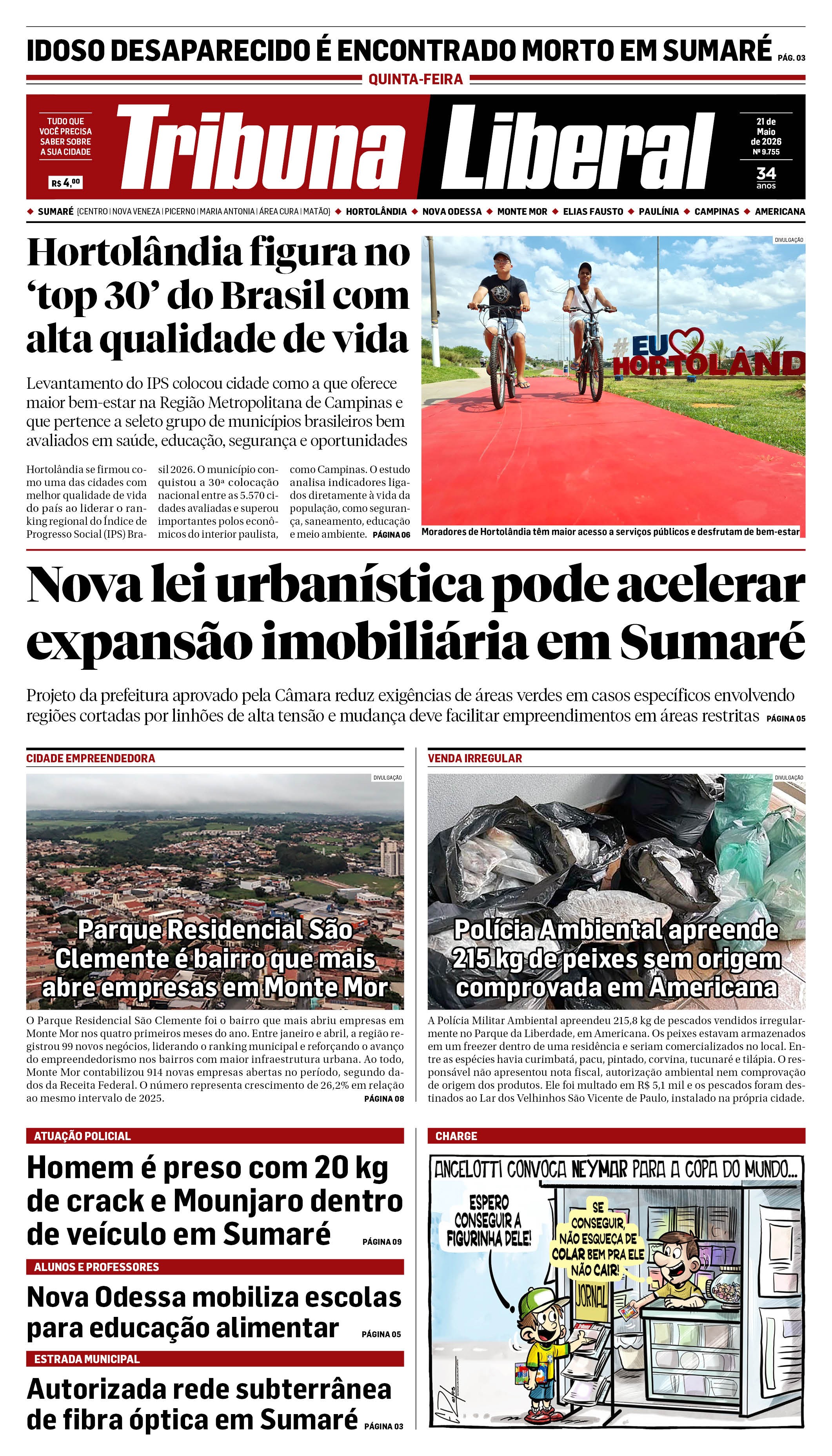 Edição de Quinta-Feira - 21-05-2026